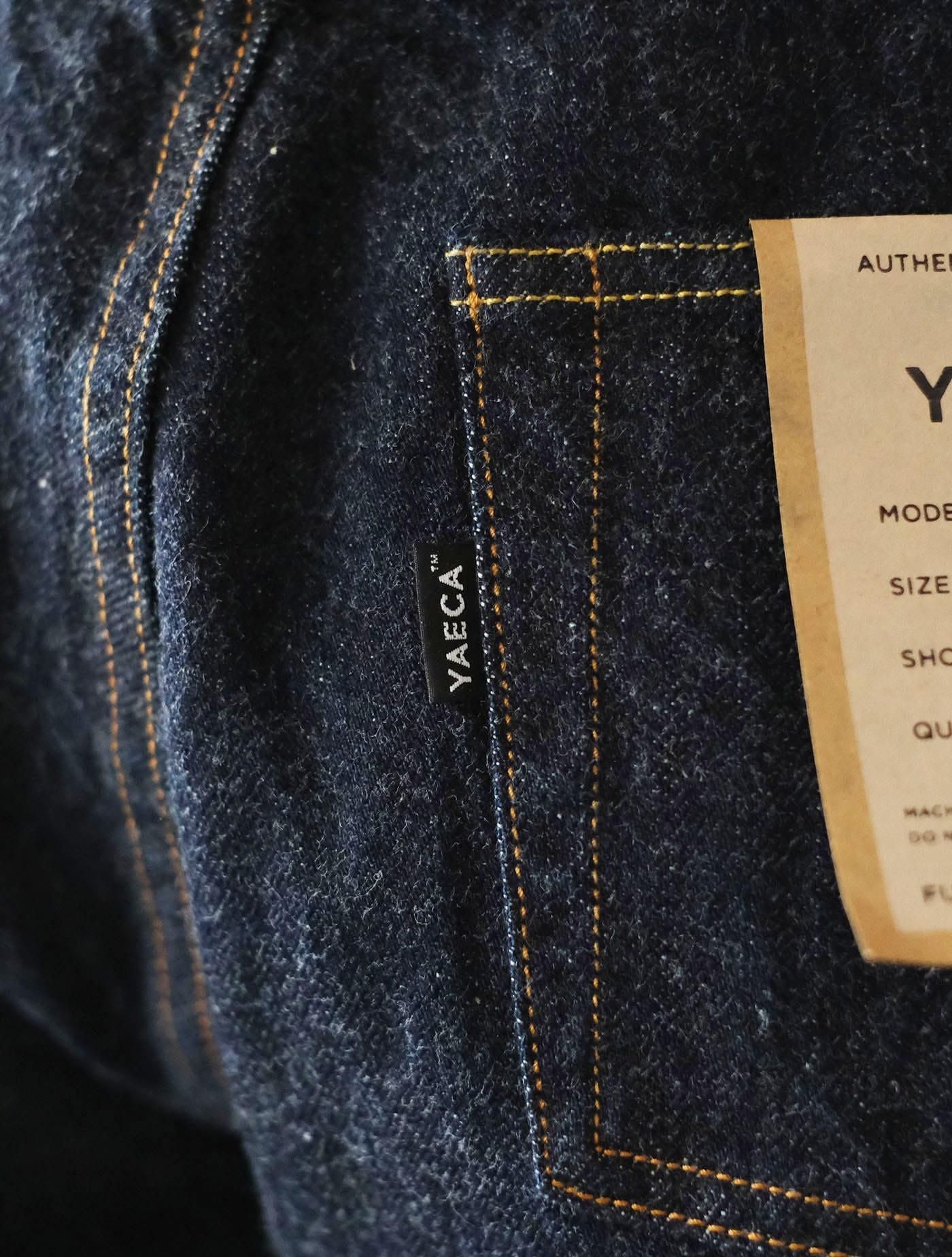 デニム "STRAIGHT" INDIGO (YAECA)