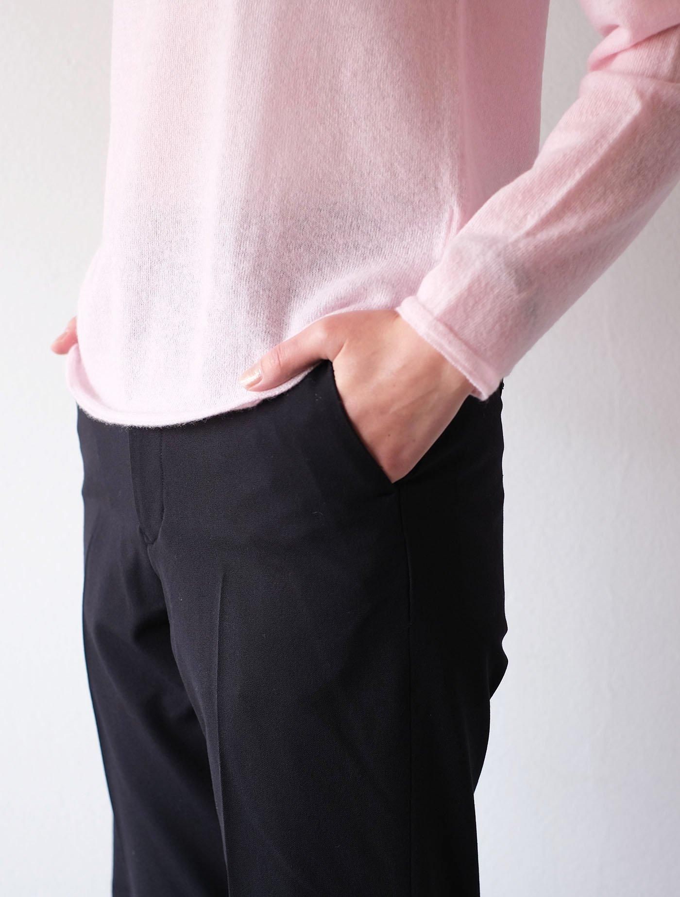 2wayパンツ FLARE STRAIGHT NAVY (YAECA)