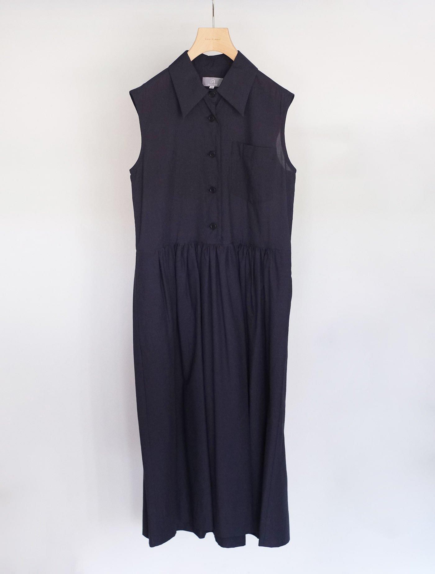 ワンピース ”No sleeve OP” navy (Lim home)