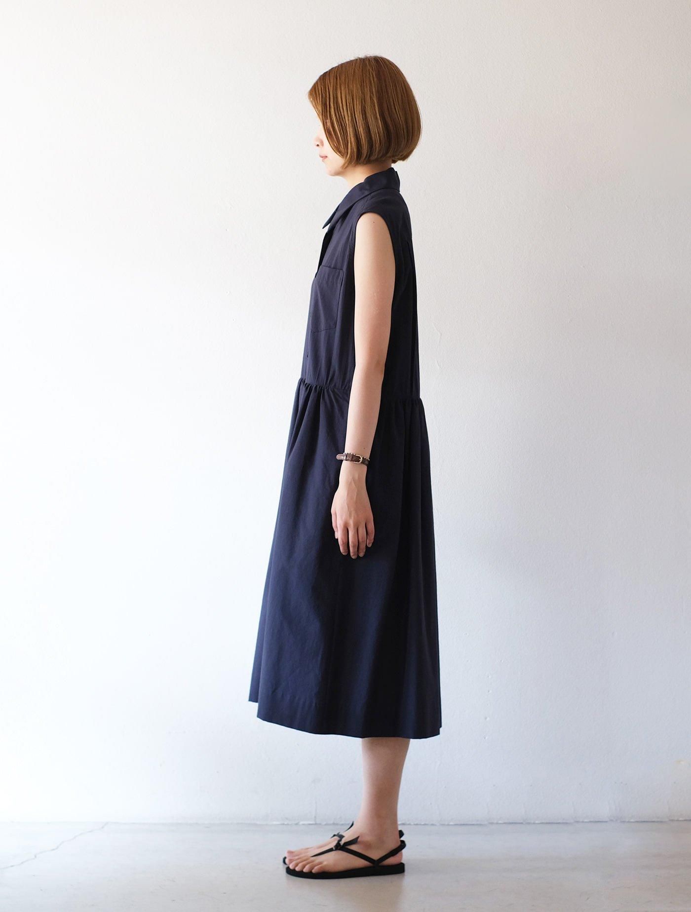 ワンピース ”No sleeve OP” navy (Lim home)