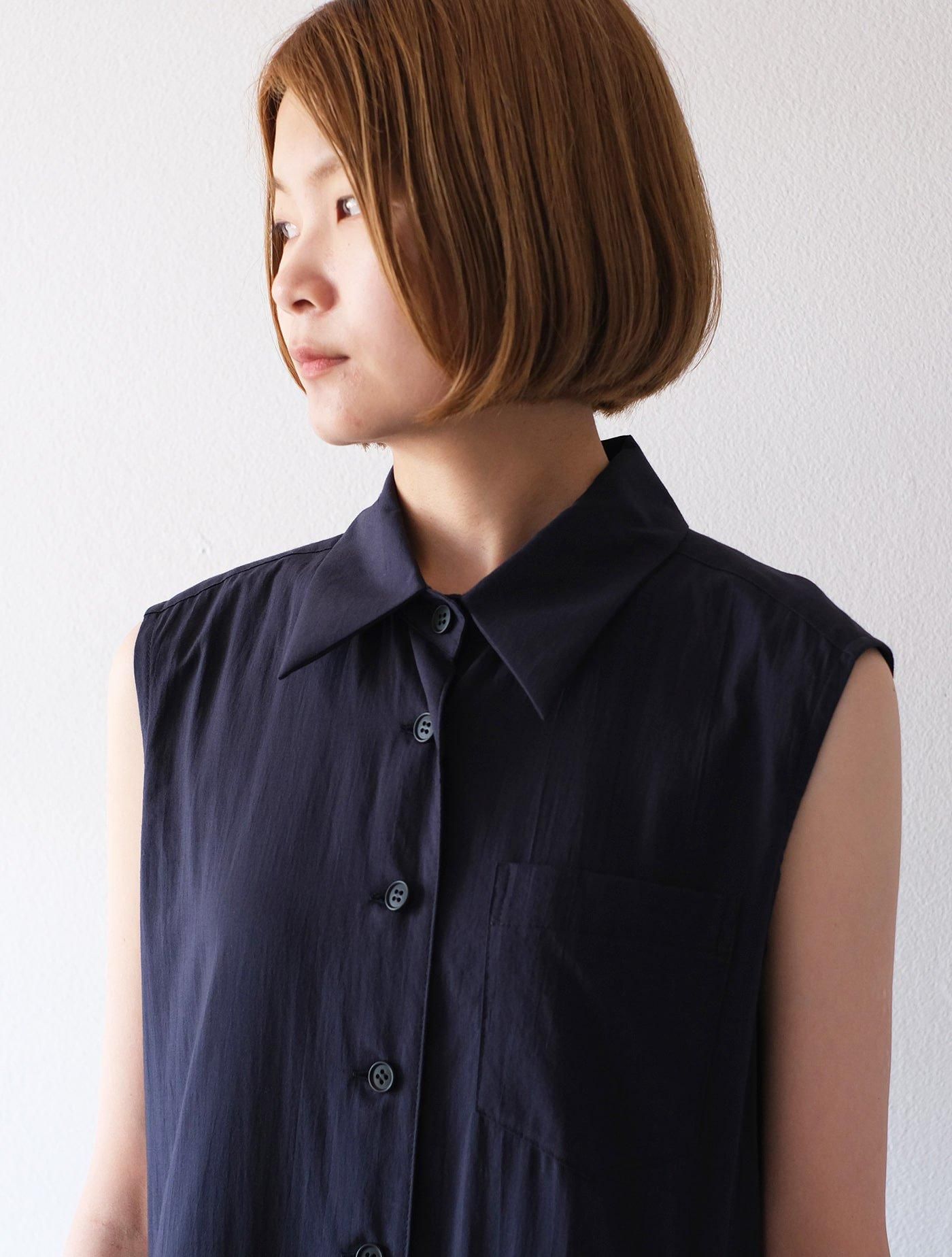 ワンピース ”No sleeve OP” navy (Lim home)