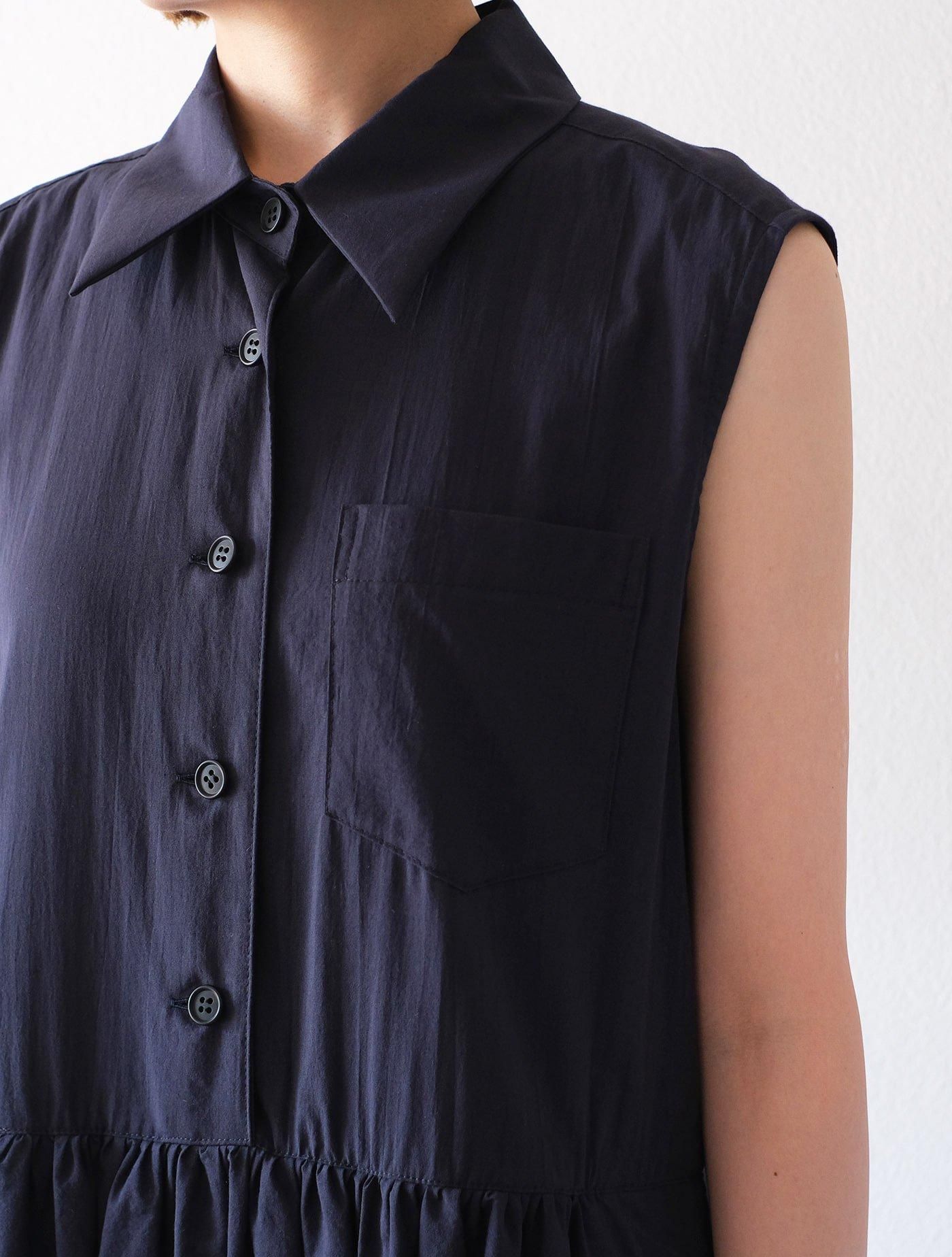 ワンピース ”No sleeve OP” navy (Lim home)