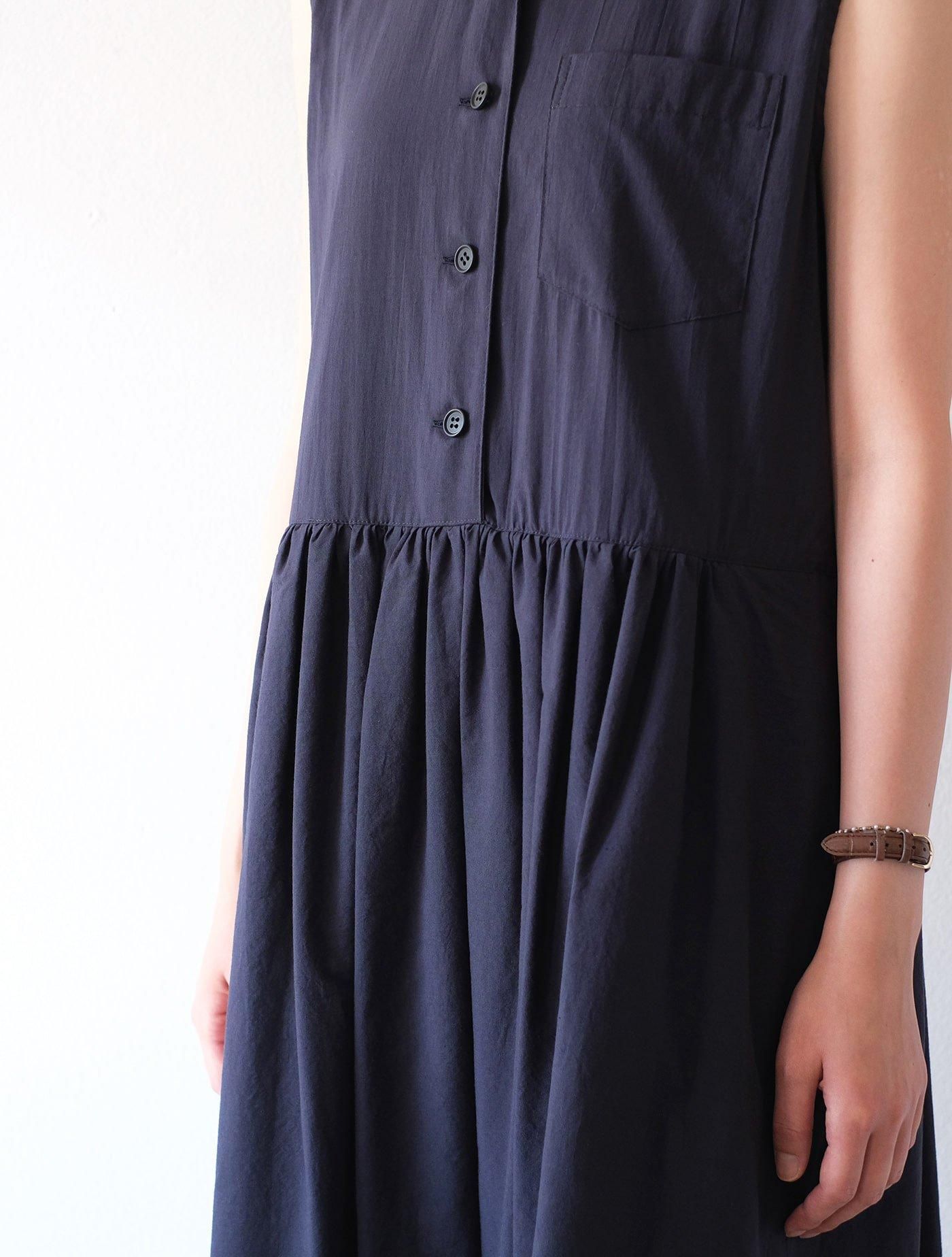 ワンピース ”No sleeve OP” navy (Lim home)