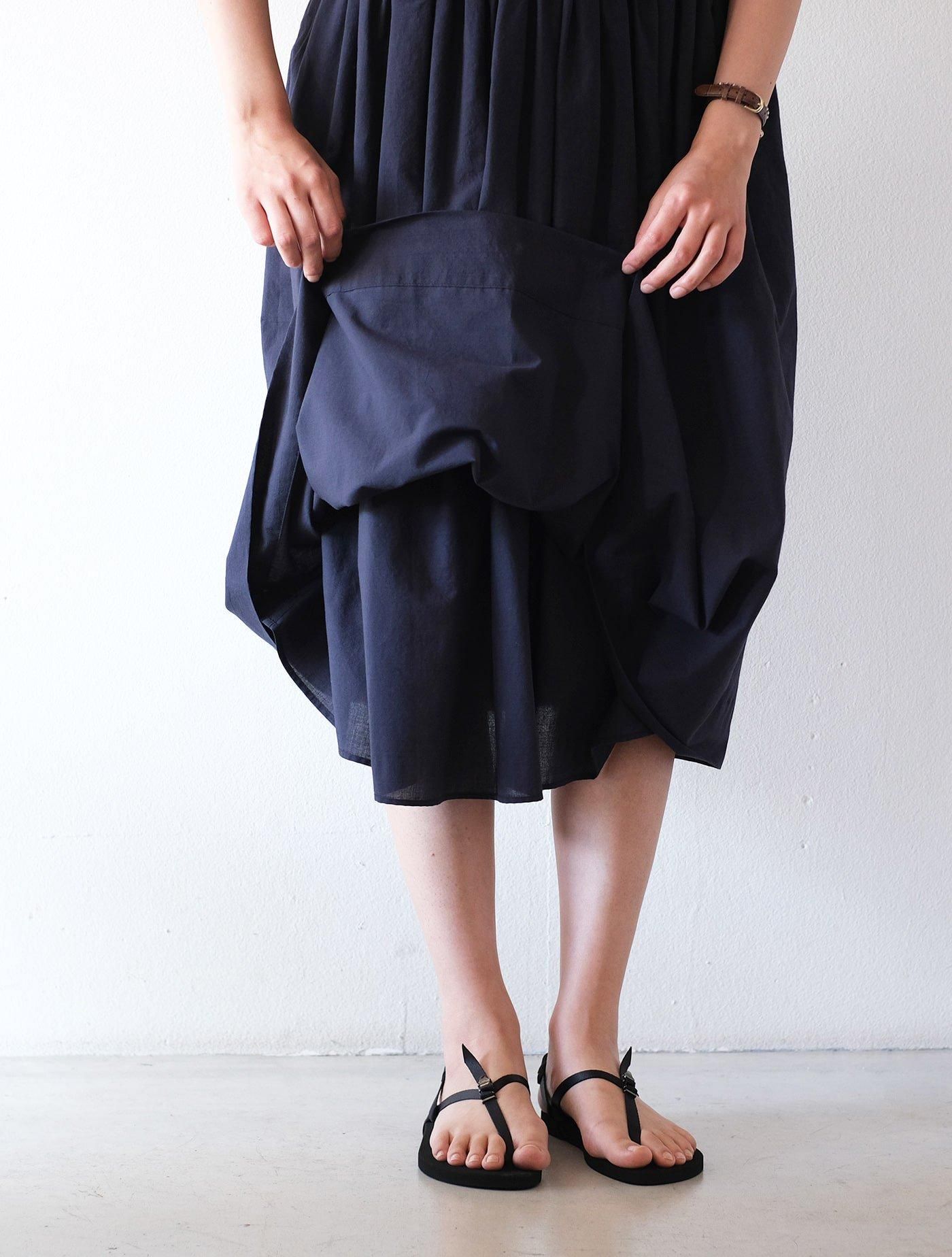 ワンピース ”No sleeve OP” navy (Lim home)