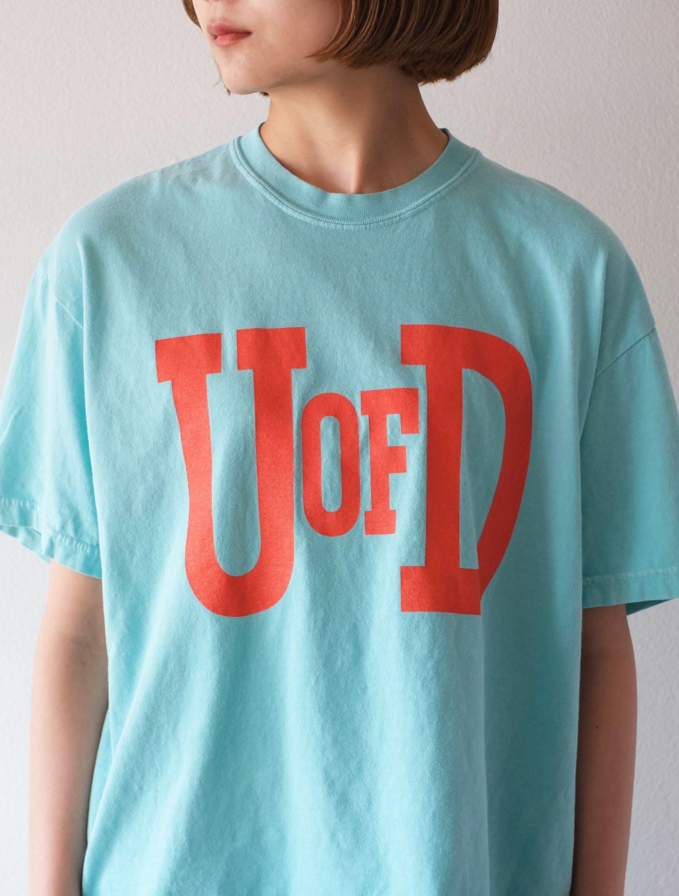 ガーメントダイ コンフォートカットオフT “U of D” (THE DAY ON THE BEACH)