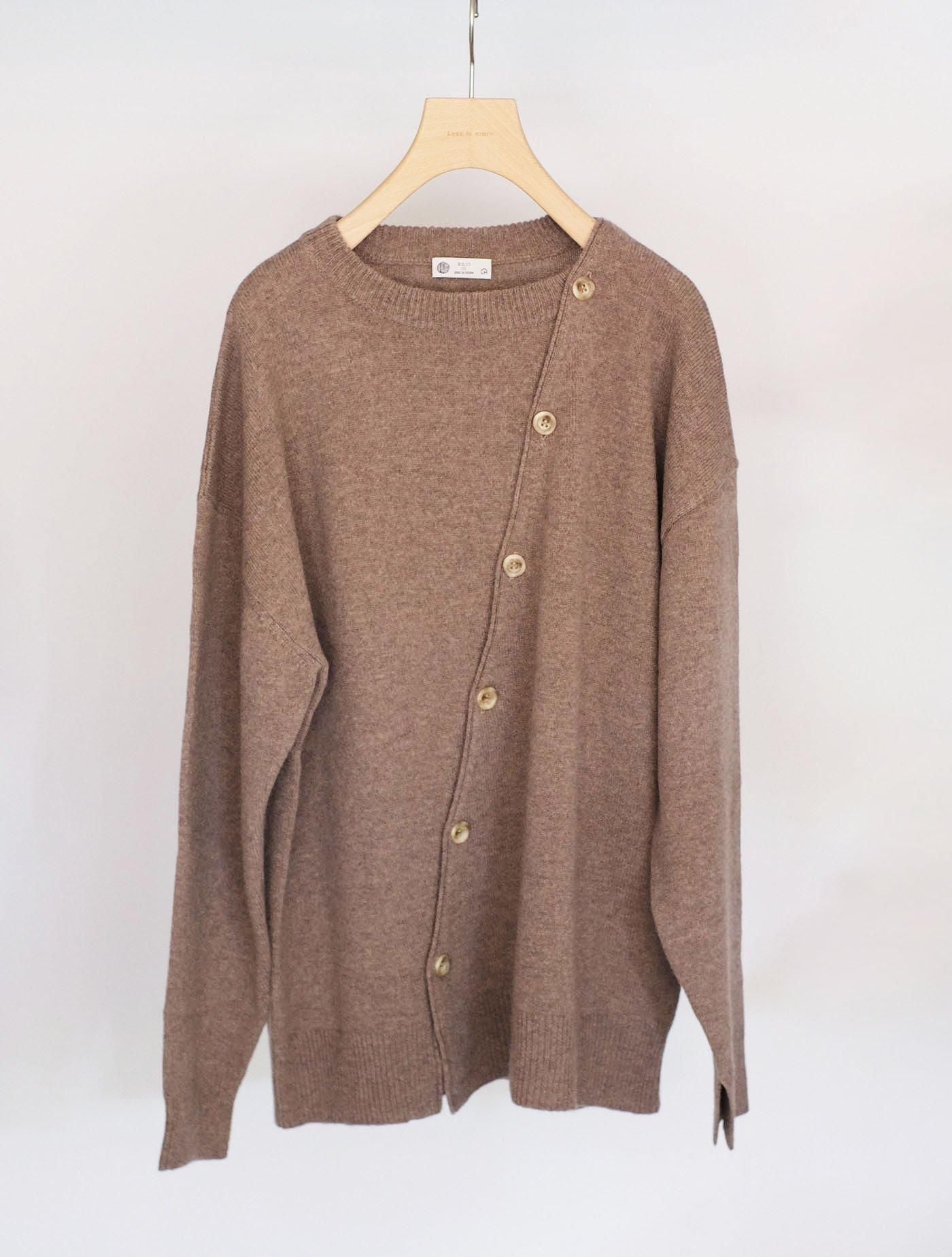 cardigan(斜めボタン) (Lim home)