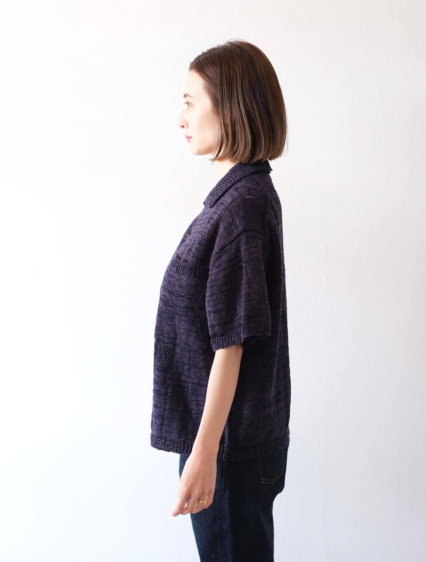 gardener knit polo (ASEEDONCLOUD)