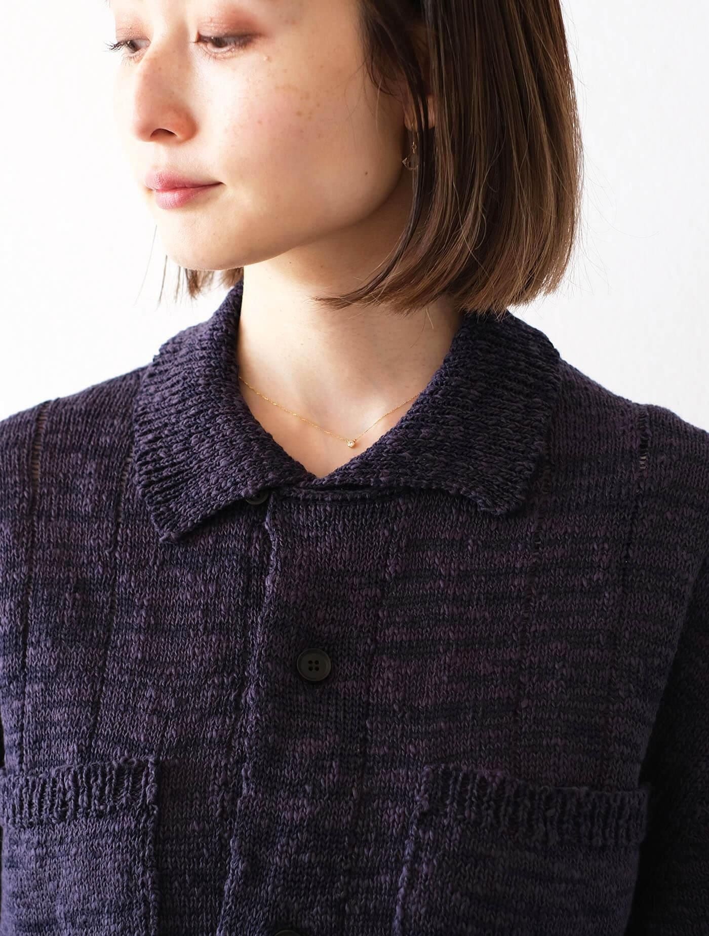 gardener knit polo (ASEEDONCLOUD)