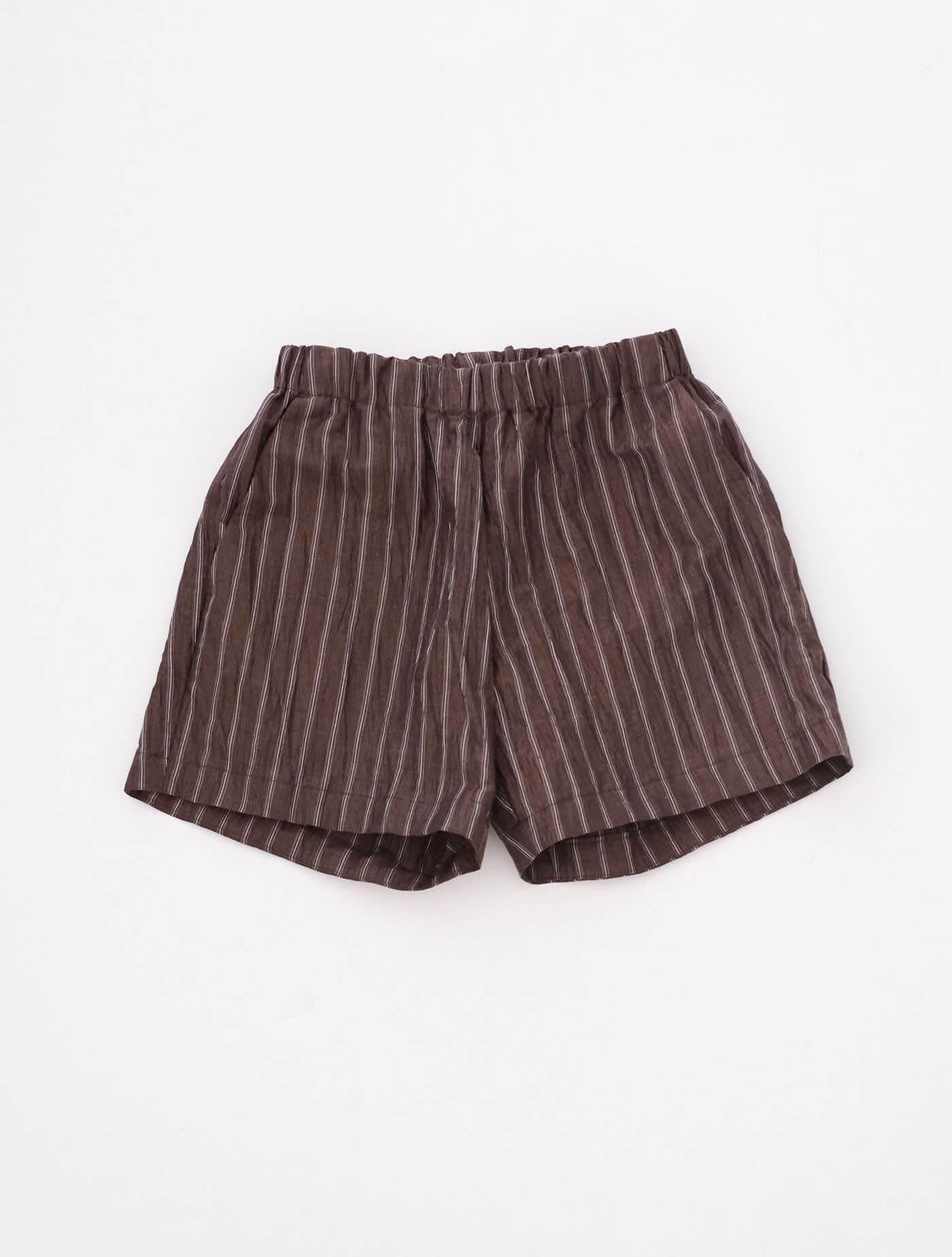 linen blend shorts (MOUN TEN.)