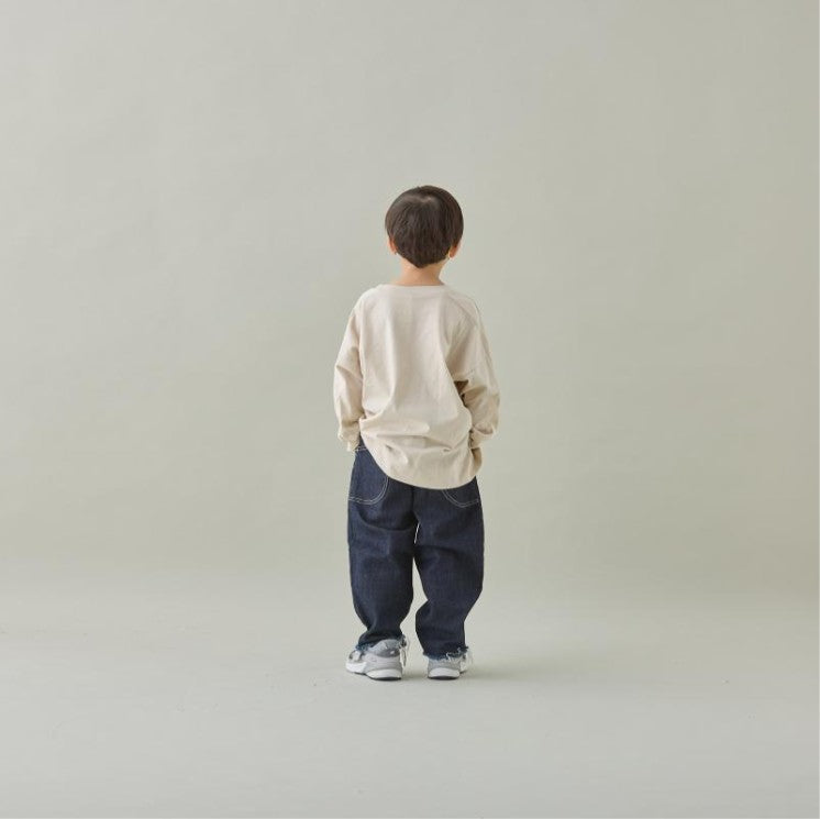 wide cropped jeans (MOUN TEN.)