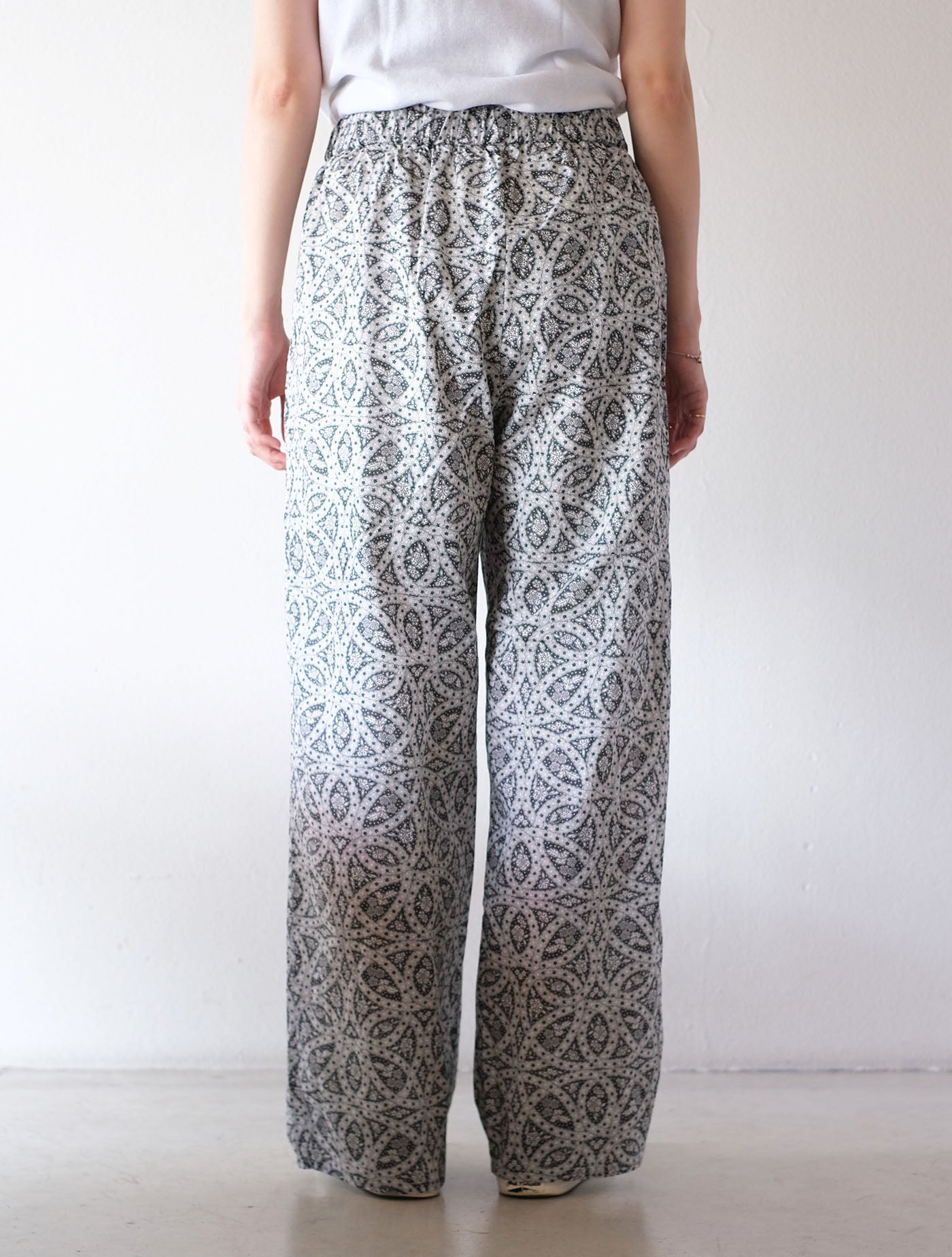 パンツ "LIBERTY EASY PANTS" black (Lim home)