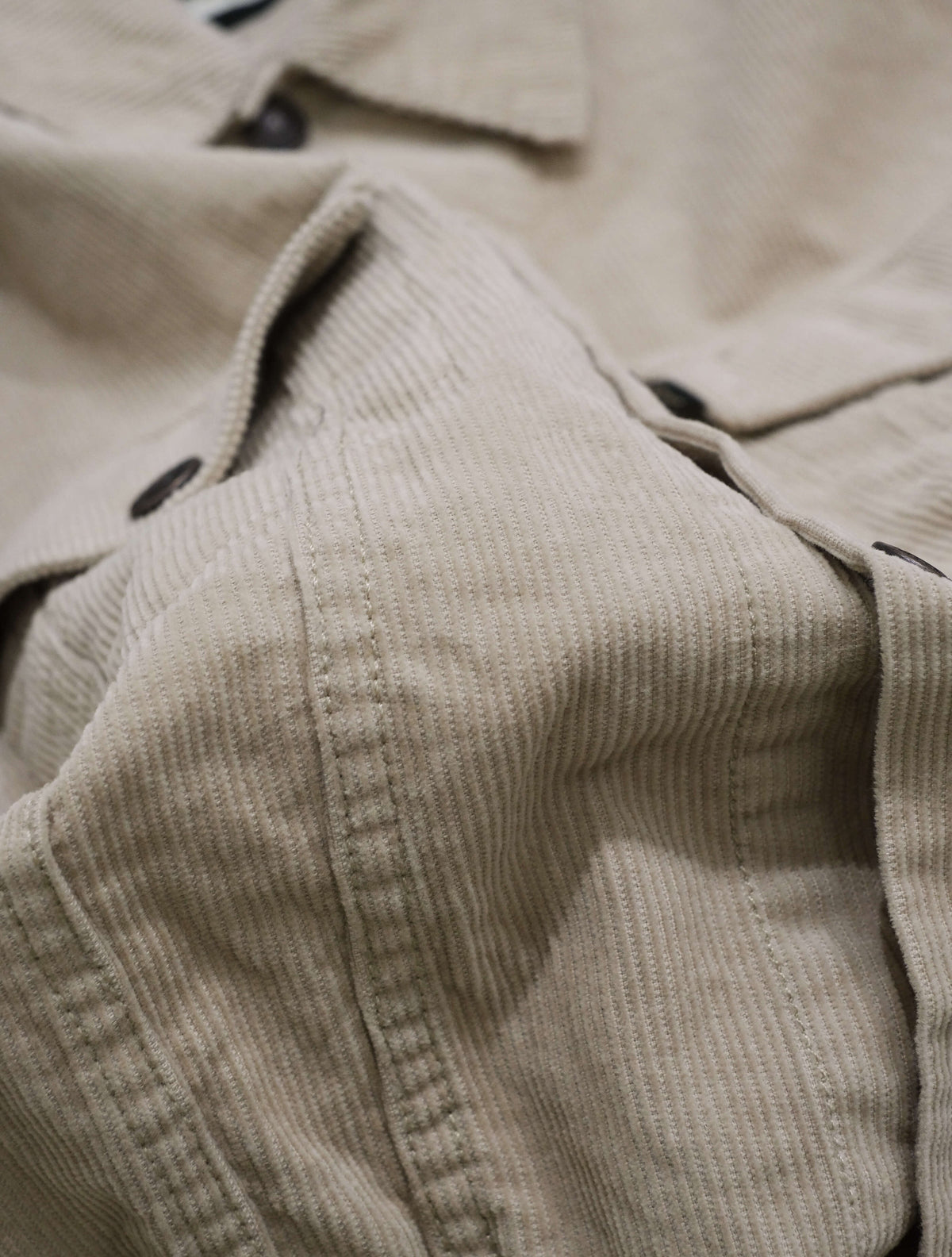 CORDUROY JKT (NECESSARY OR UNNECESSARY)