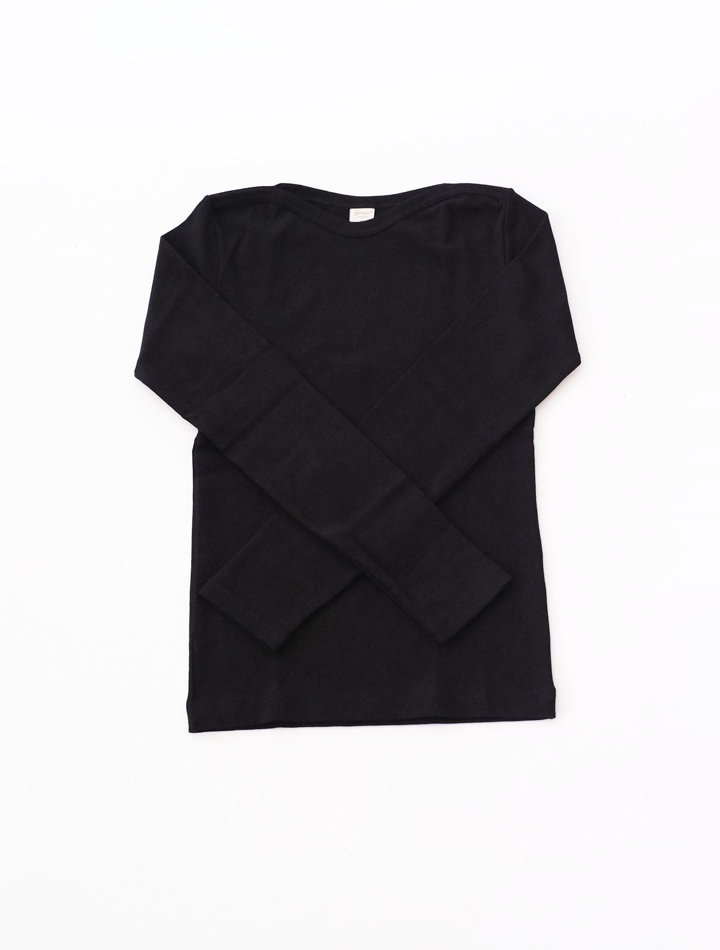 ボートネック ロングスリーブTシャツ “CAVOLFIORE” (gicipi)