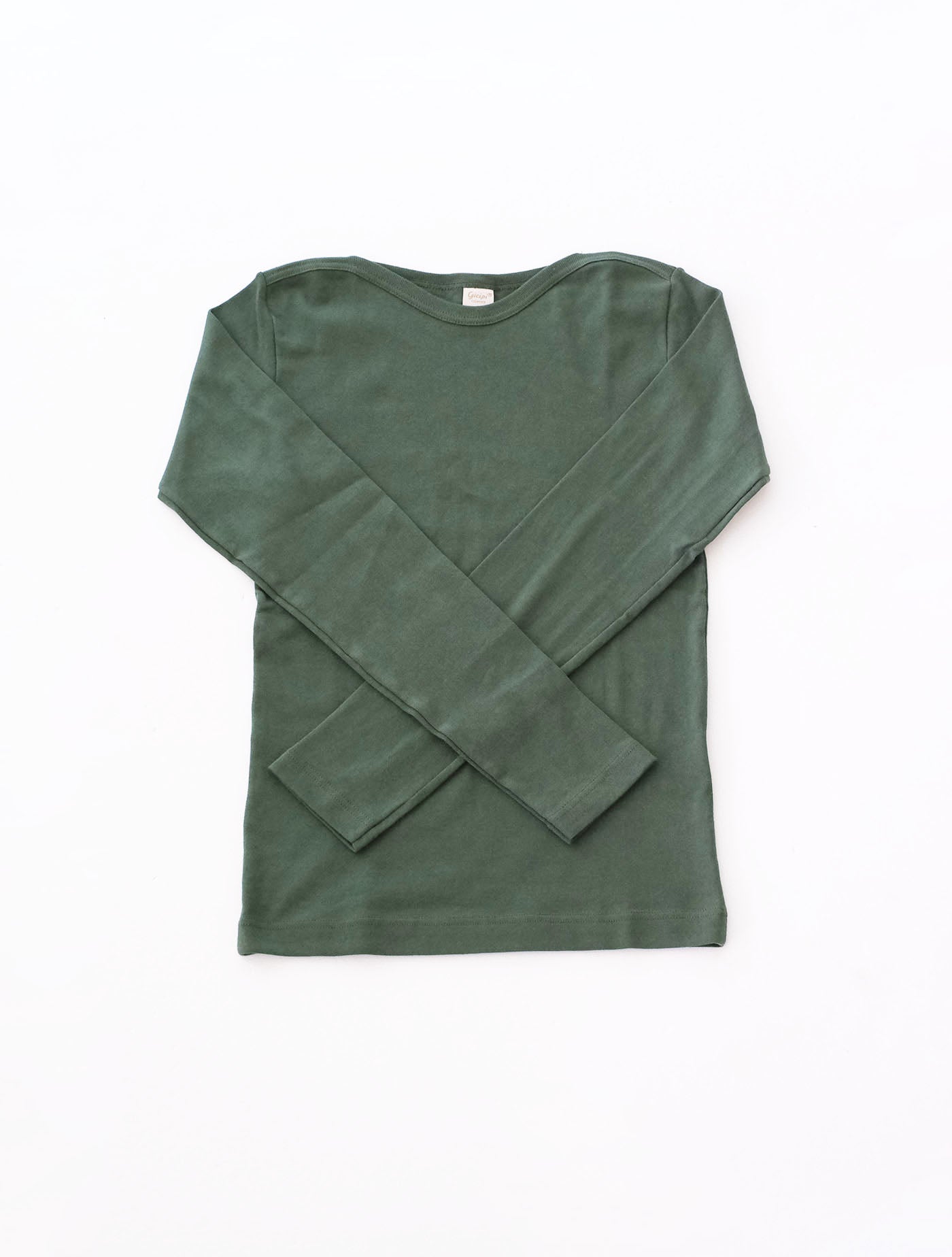 ボートネック ロングスリーブTシャツ “CAVOLFIORE” (gicipi)