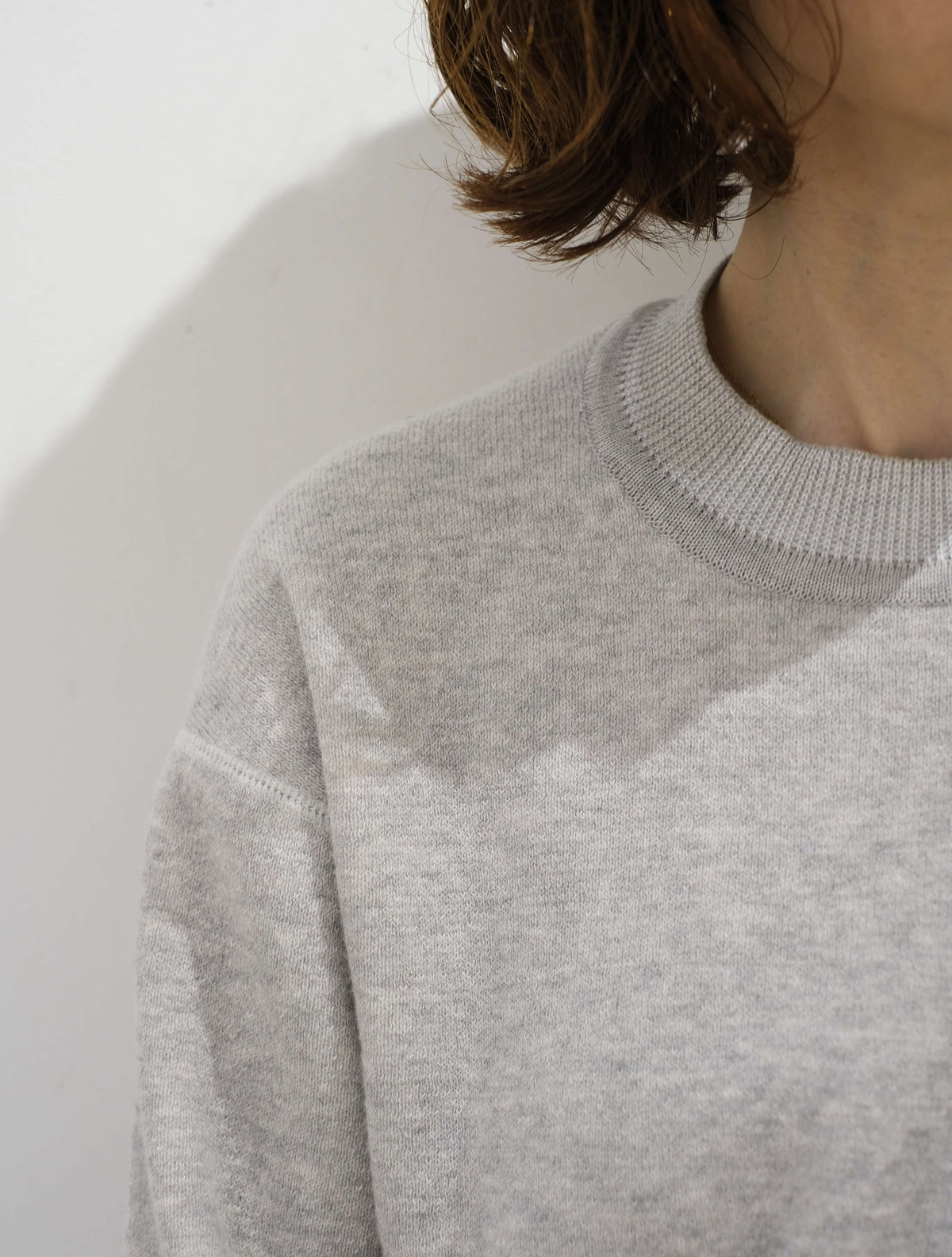 KNIT SEWN CREW (NECESSARY OR UNNECESSARY)