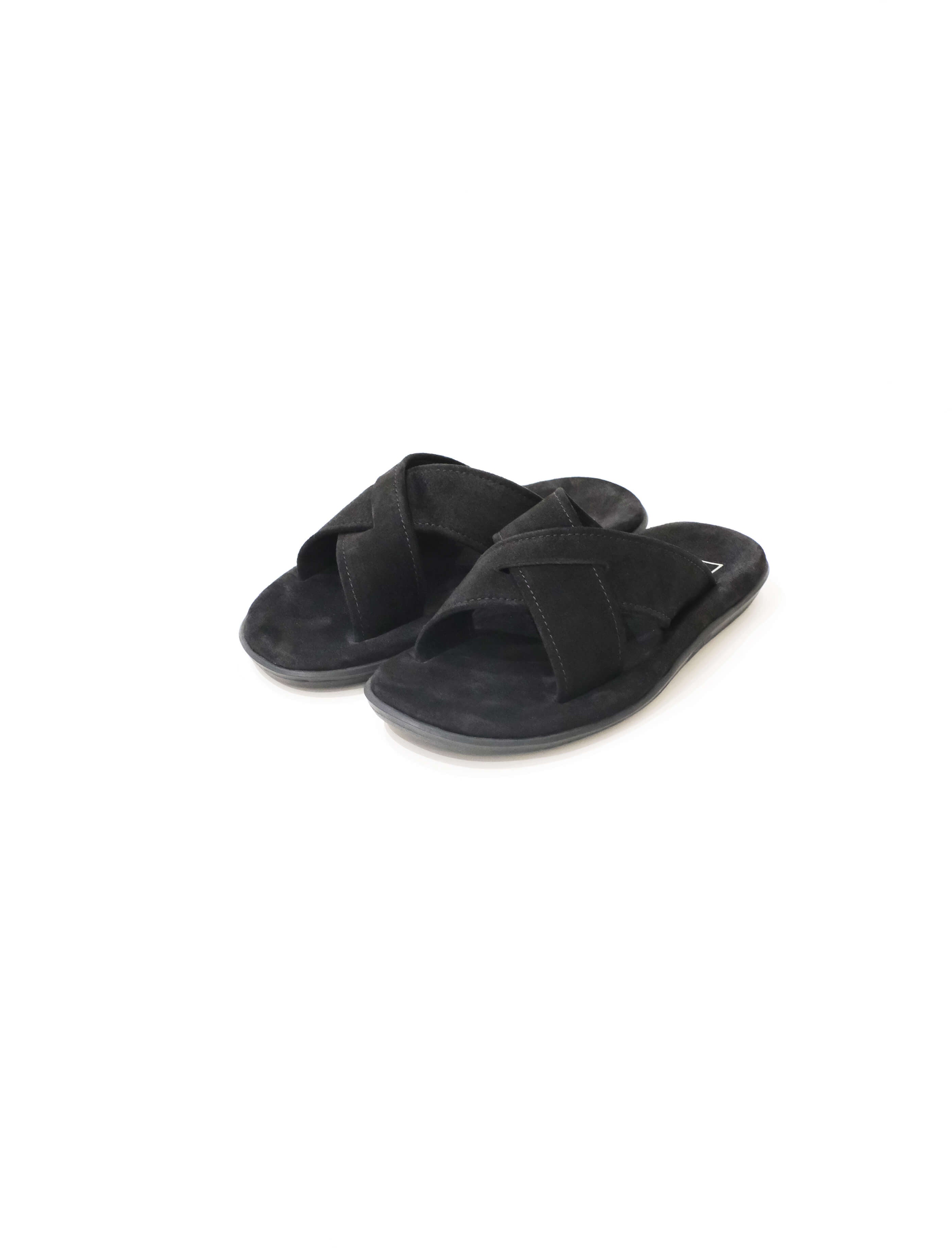 美品  SLIPPER PB223クロスストラップサンダル ブラック クロスストラップサンダル PB223 (ISLAND SLIPPER) – ambiente