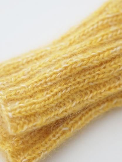 フィンガーレスミトン  yellow (Karakoram)