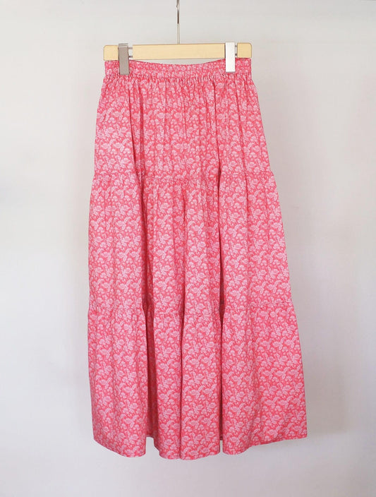 スカート "universal skirt  LIBERTY" red (Lim home)