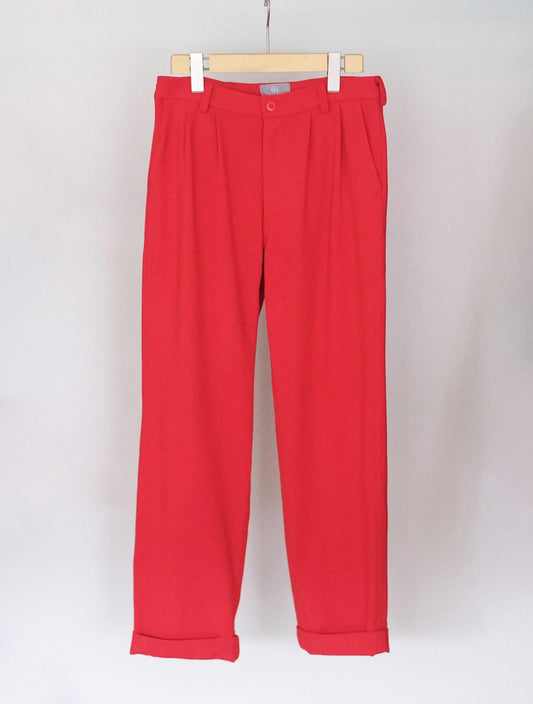 パンツ "turner(stretch)" red (Lim home)