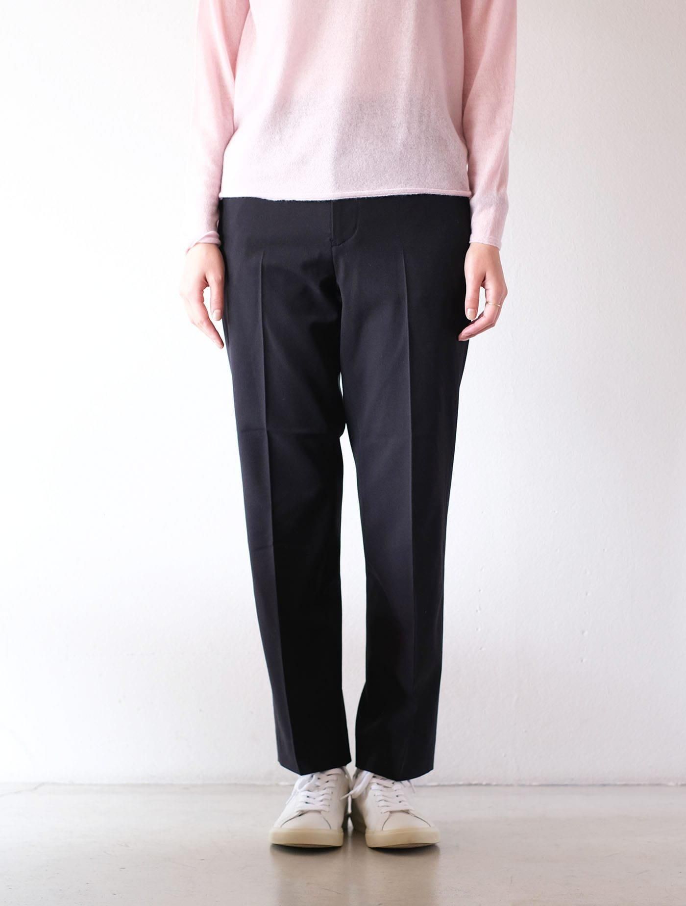 2wayパンツ   FLARE STRAIGHT  NAVY (YAECA)