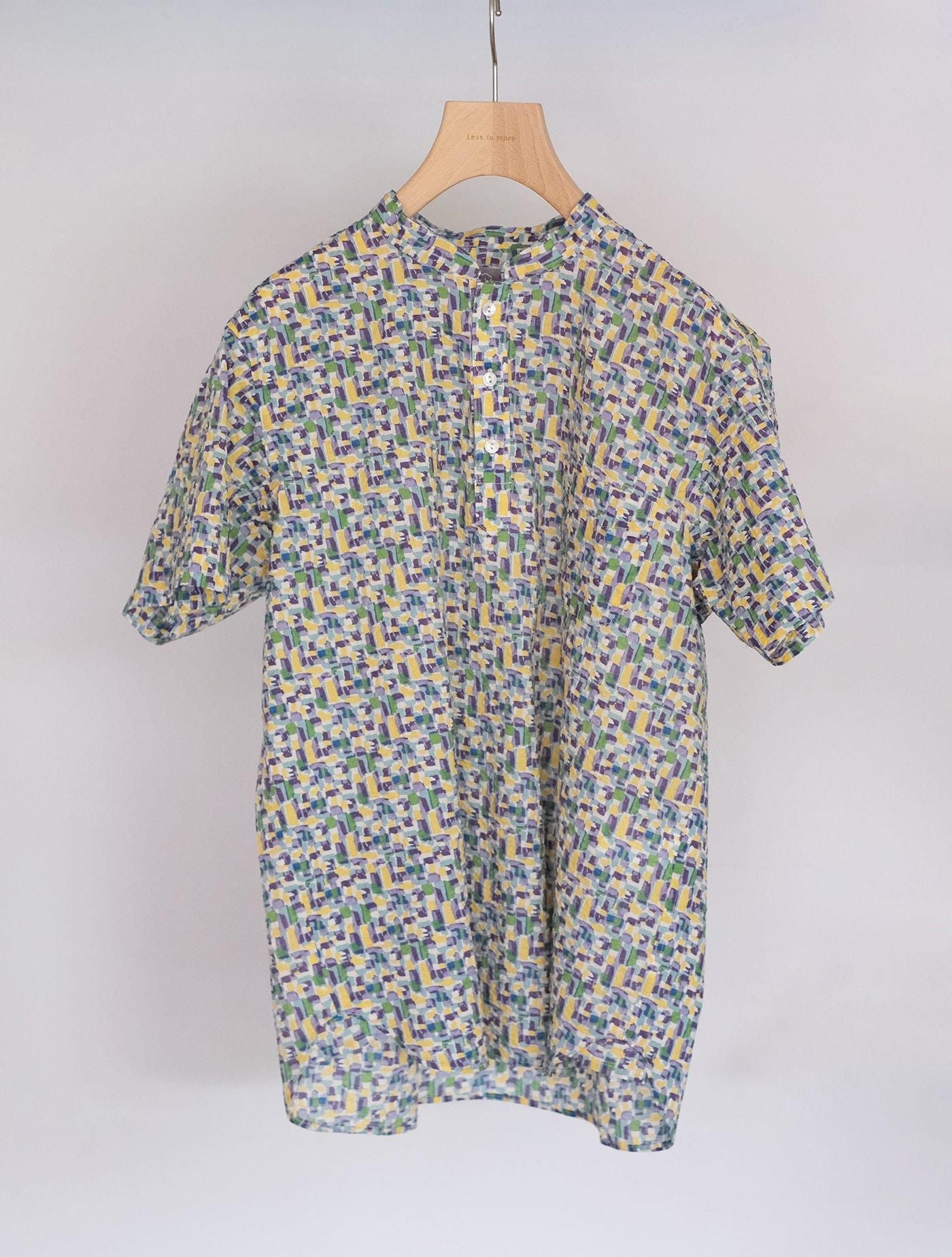 シャツ "pull over henry shirt(multi)" (Lim home)