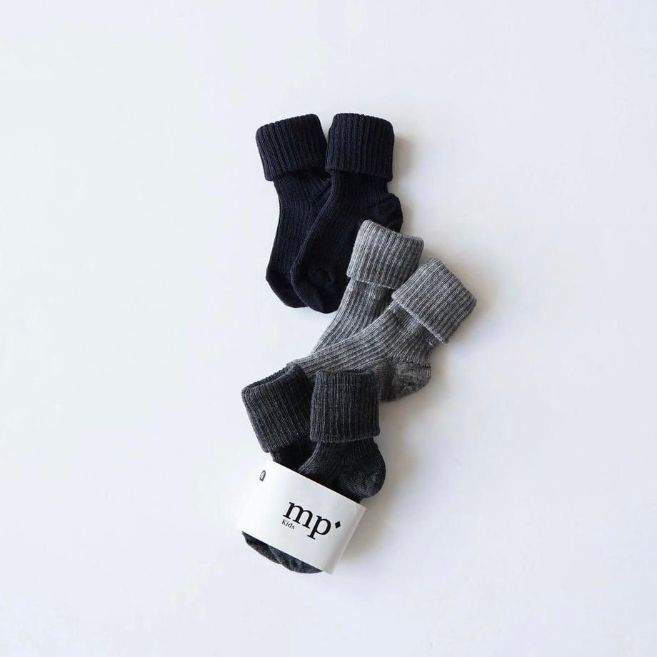 wool rib sox  (mp denmark) 10～12ｃｍ