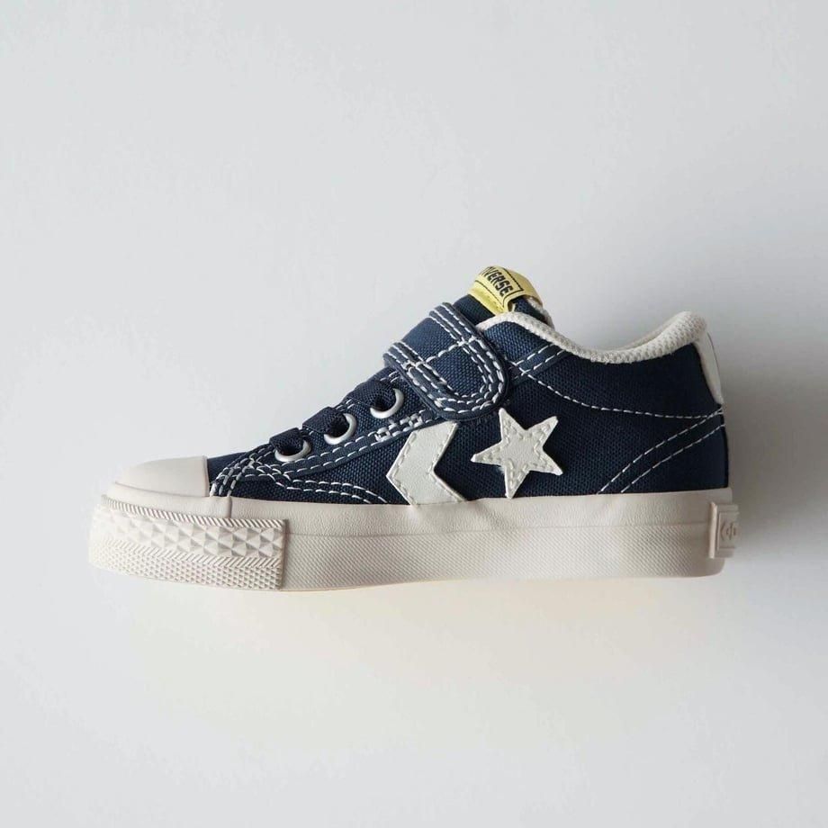 KID'S BREAKSTAR SK V-1 OX NAVY×LIME (CONVERSE) 19～22cm