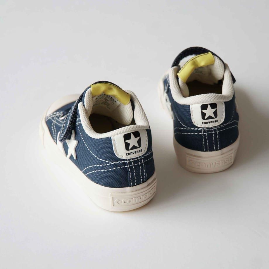 KID'S BREAKSTAR SK V-1 OX NAVY×LIME (CONVERSE) 19～22cm