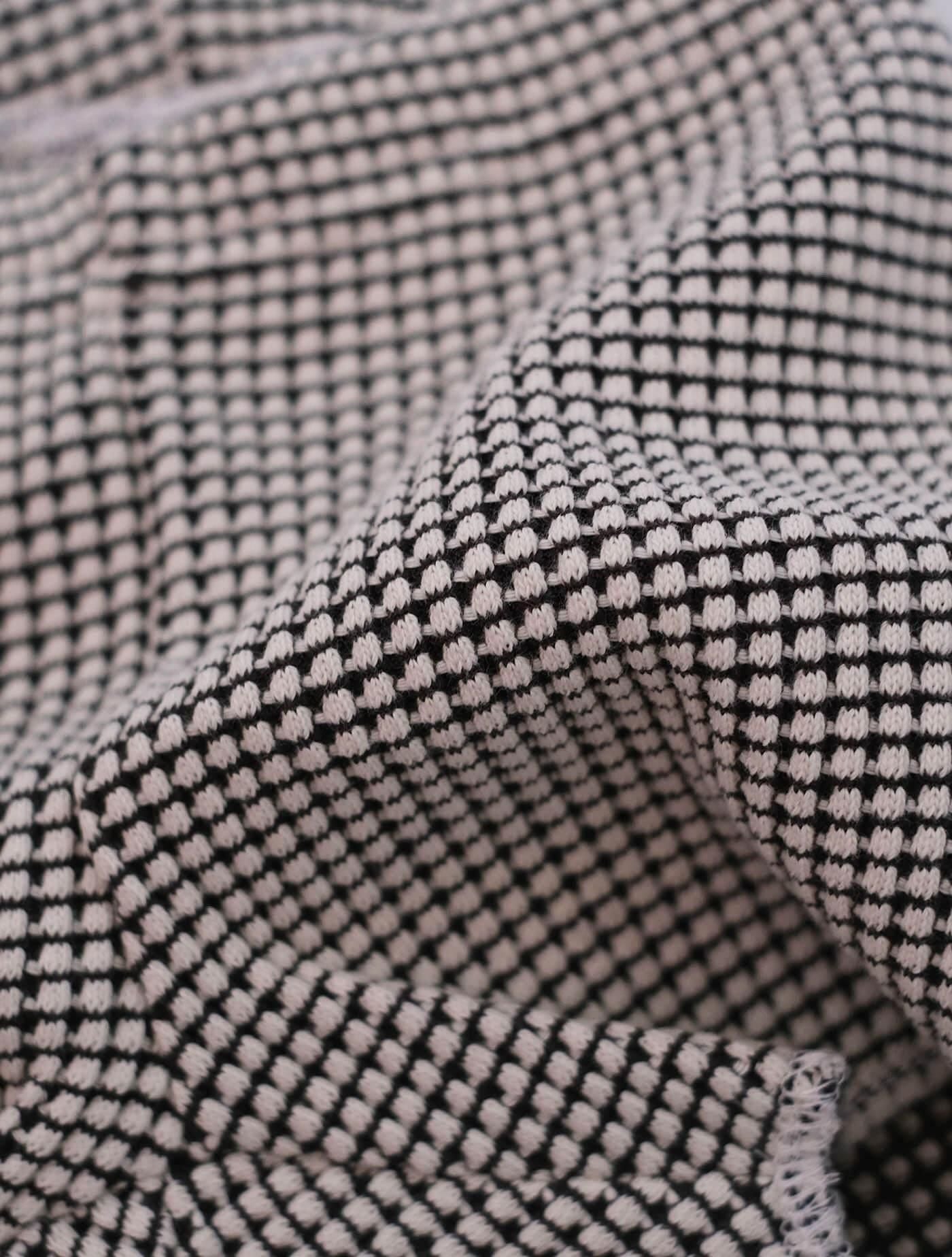 bicolor waffle shorts  (MOUN TEN.)