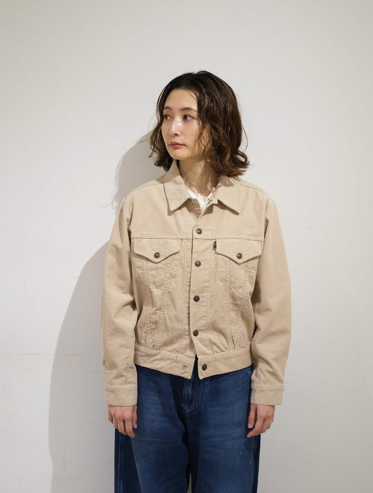 CORDUROY JKT (NECESSARY OR UNNECESSARY)