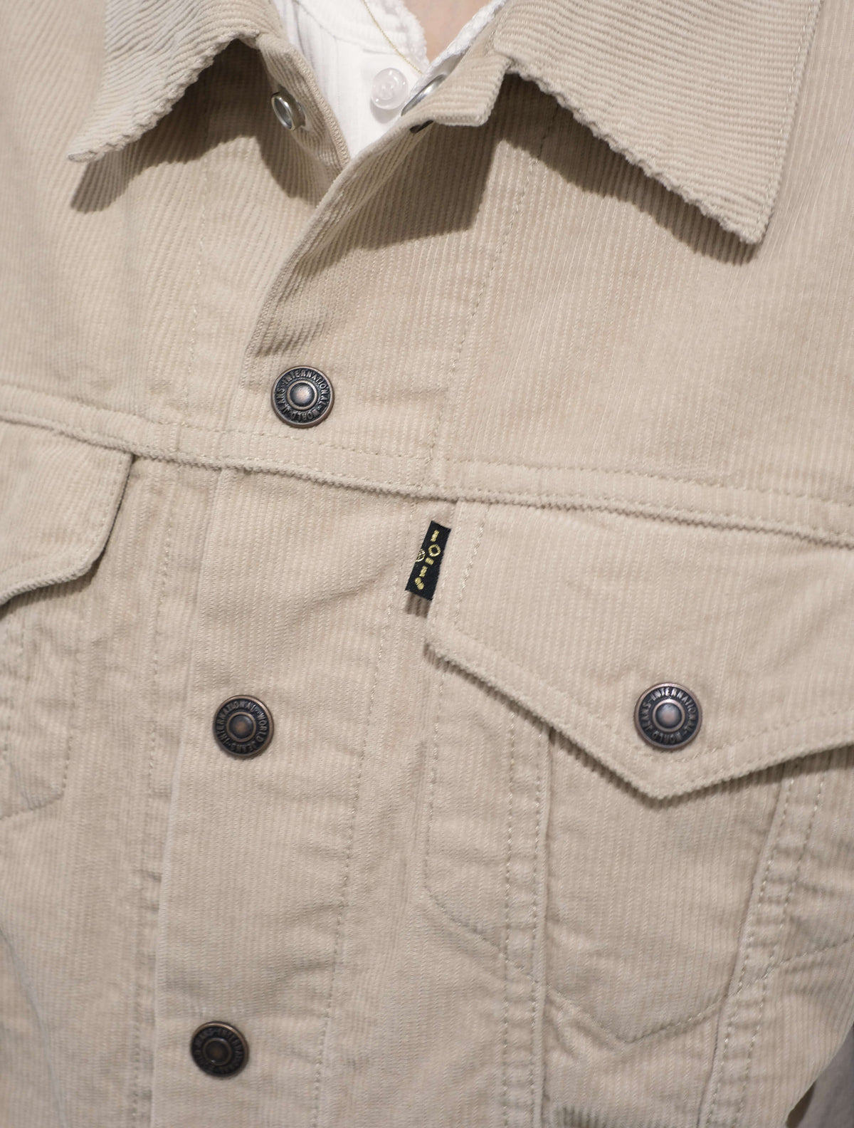 CORDUROY JKT (NECESSARY OR UNNECESSARY)