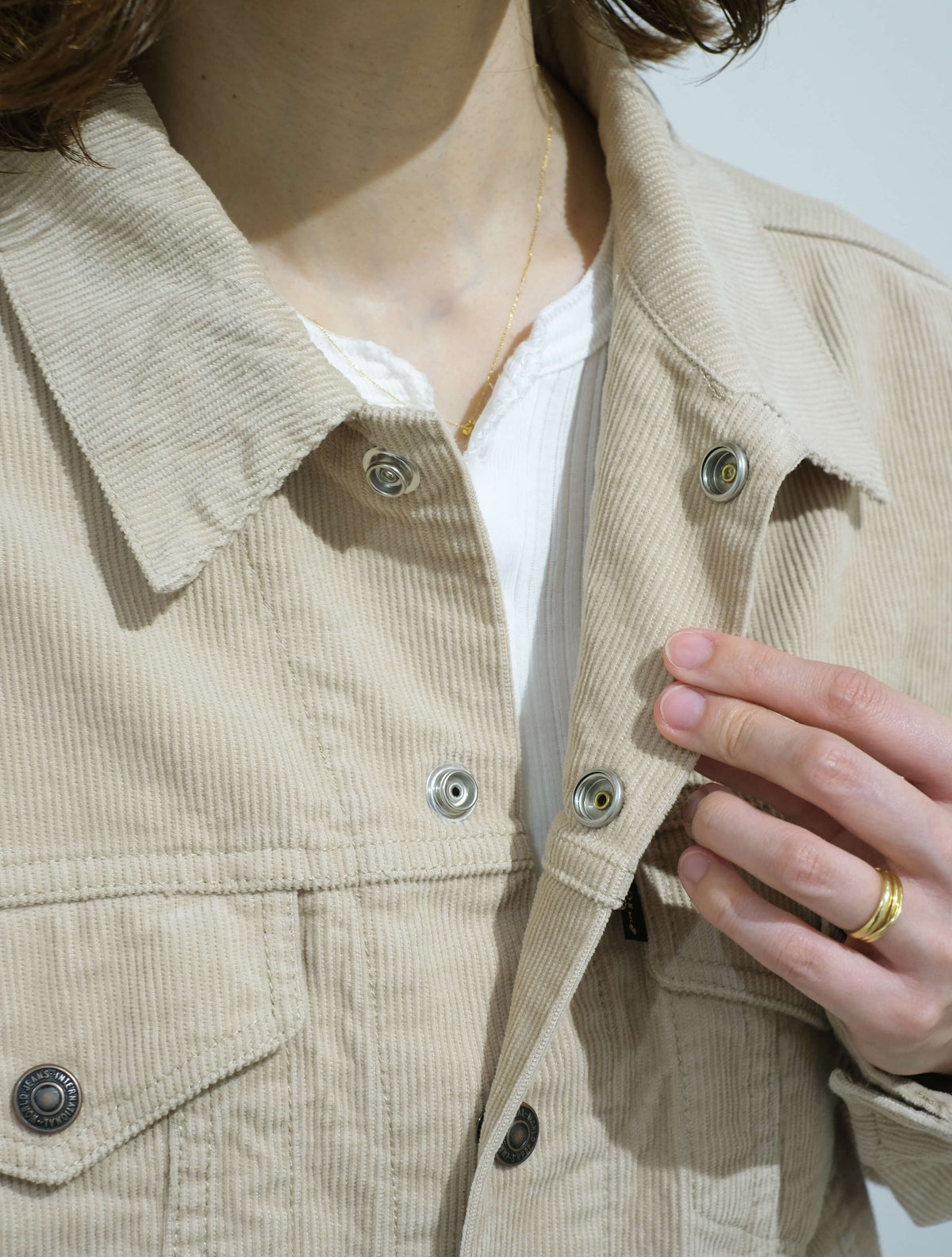 CORDUROY JKT (NECESSARY OR UNNECESSARY)