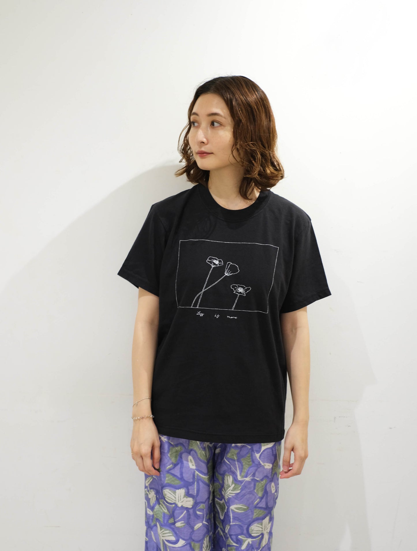 プリントTee "Less is more" (Yuta Yamanaka)