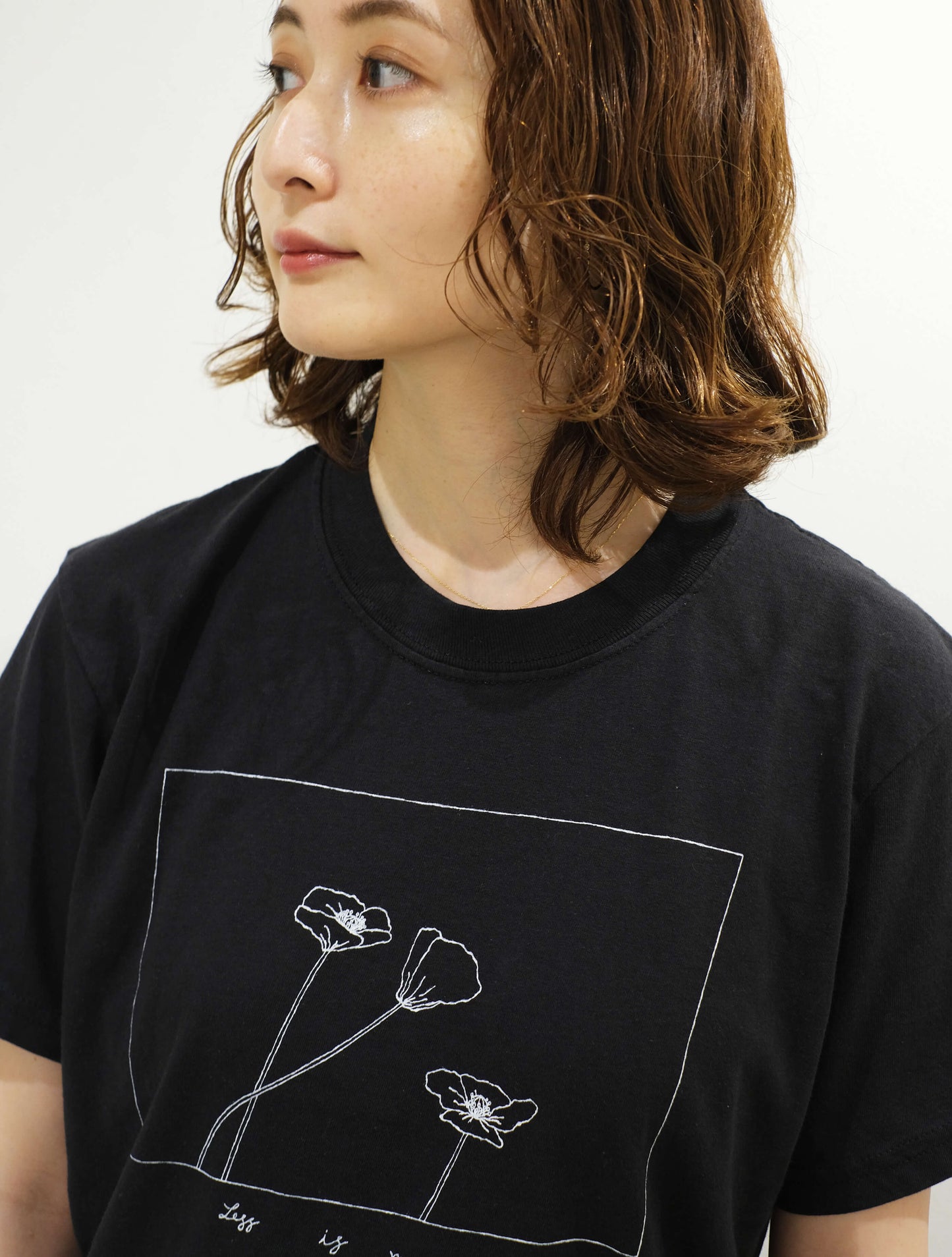 プリントTee "Less is more" (Yuta Yamanaka)