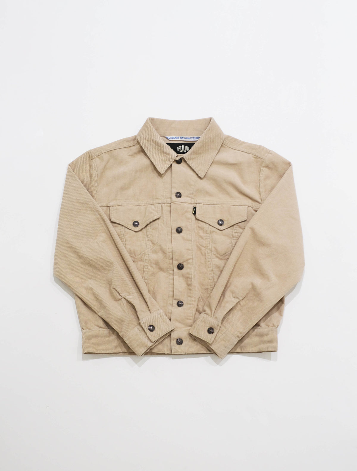 CORDUROY JKT (NECESSARY OR UNNECESSARY)