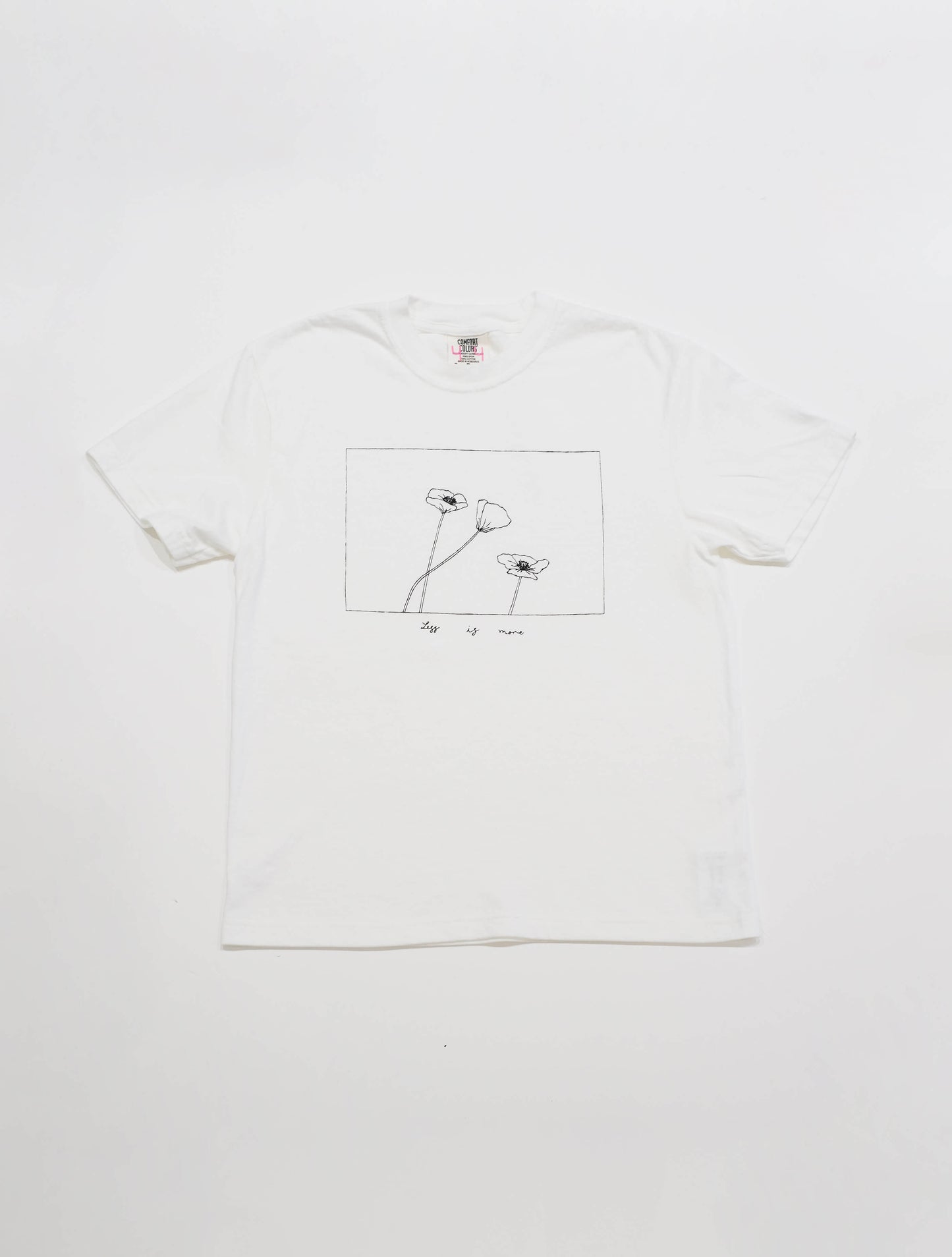 プリントTee "Less is more" (Yuta Yamanaka)