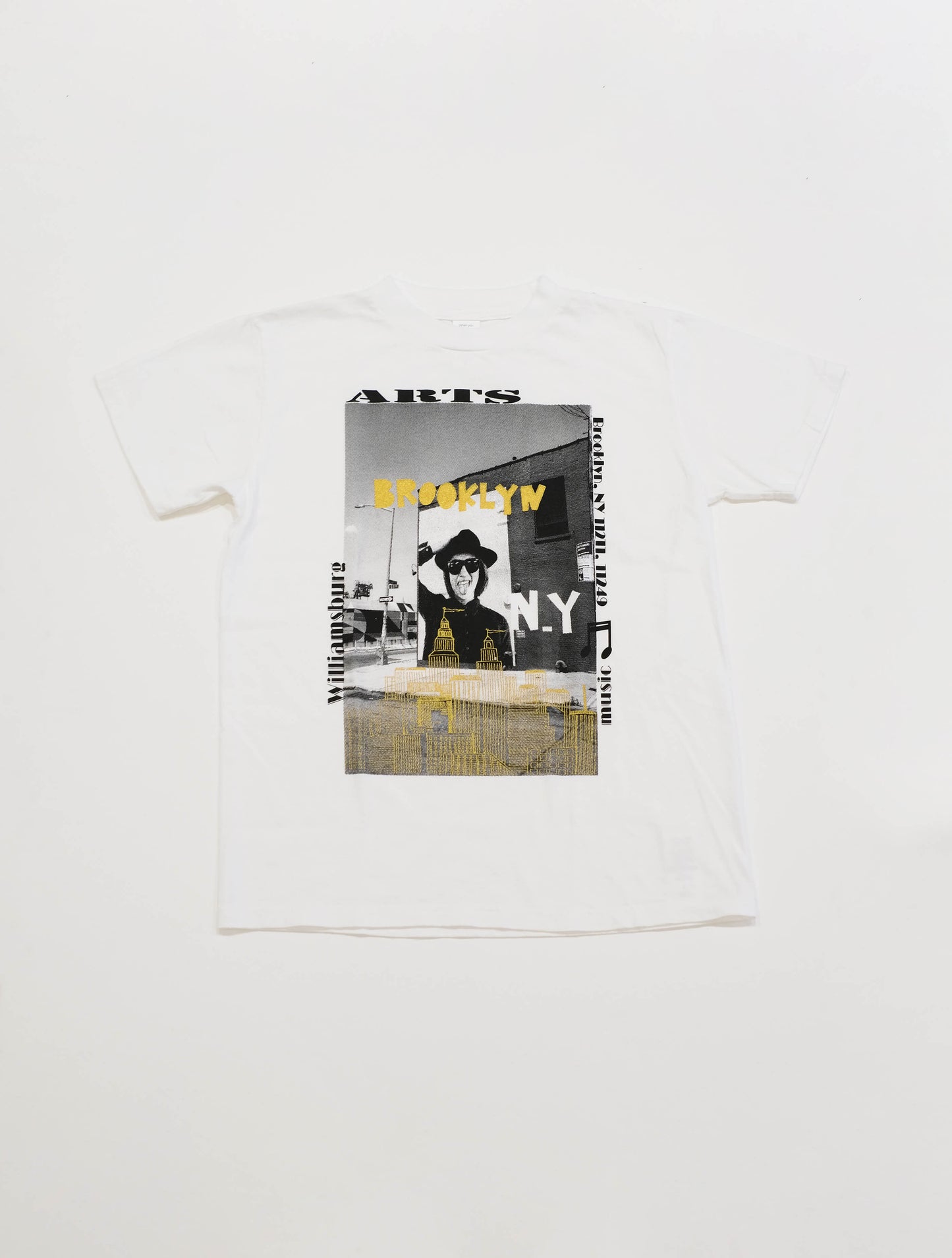 プリントTee "BROOKLYN" (Cafune)