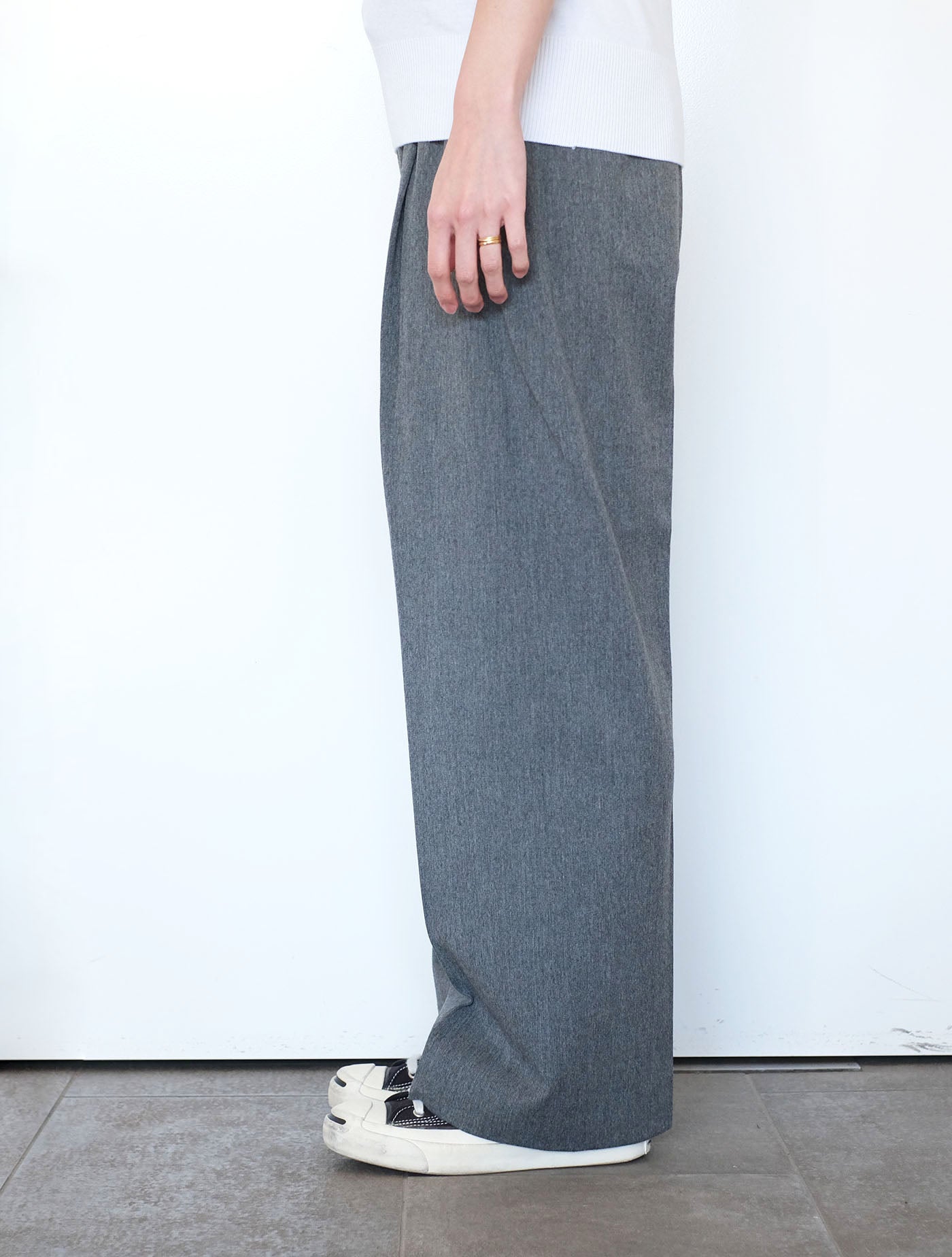 2WAYタックワイドパンツ (YAECA)