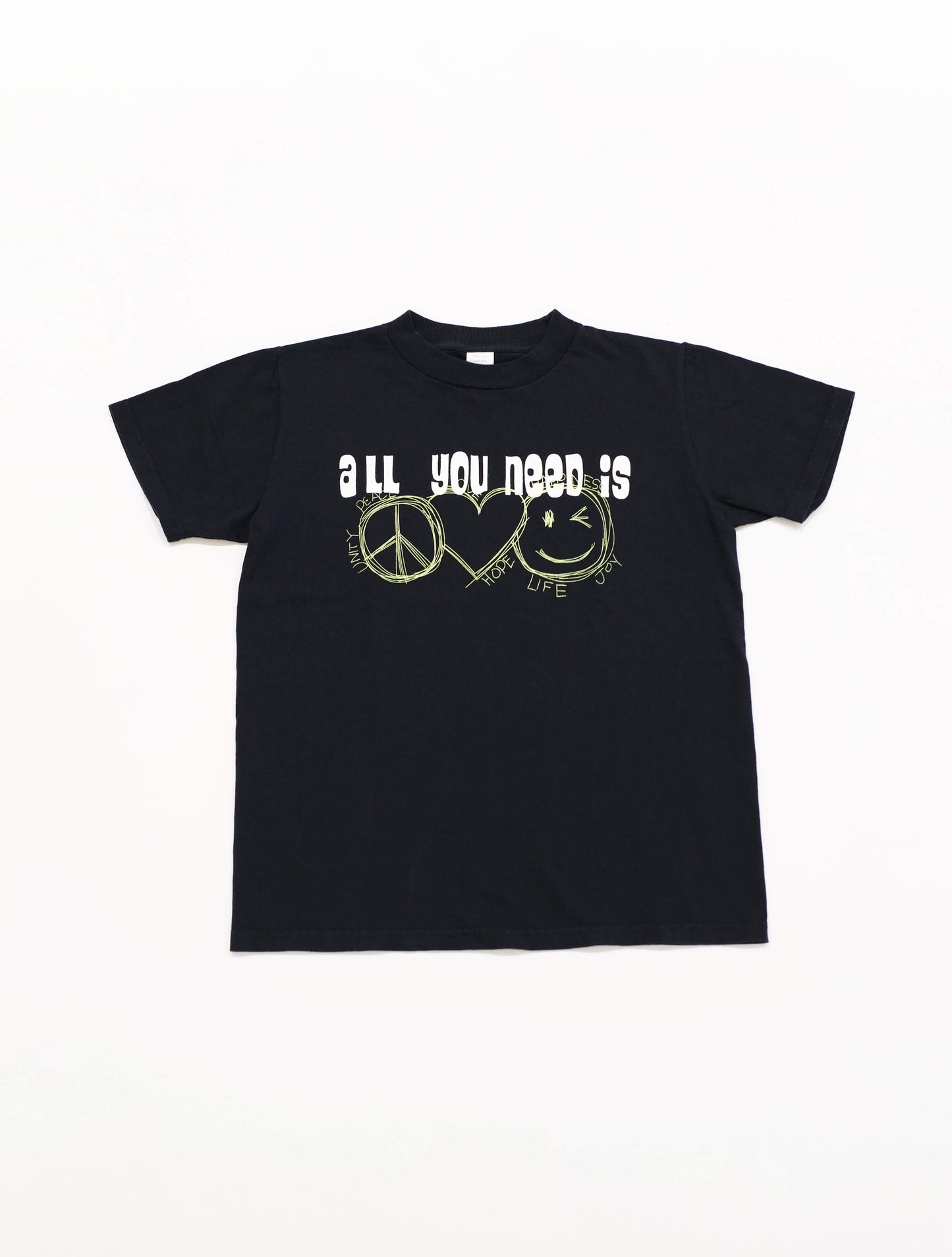 プリントTee "all you need is LOVE" (Cafune)