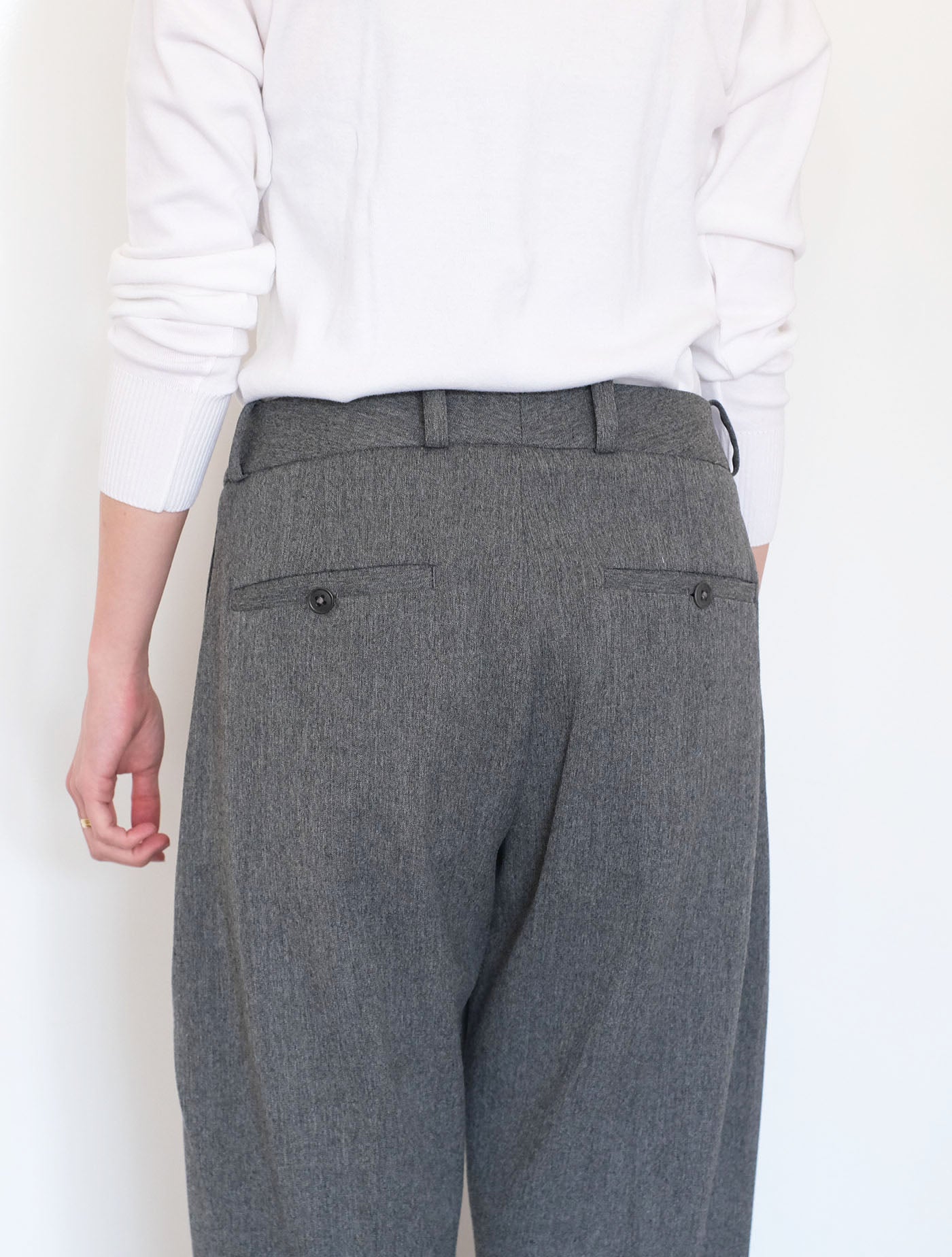 2WAYタックワイドパンツ (YAECA)