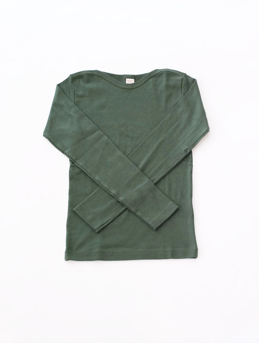 ボートネック ロングスリーブTシャツ “CAVOLFIORE” (gicipi)