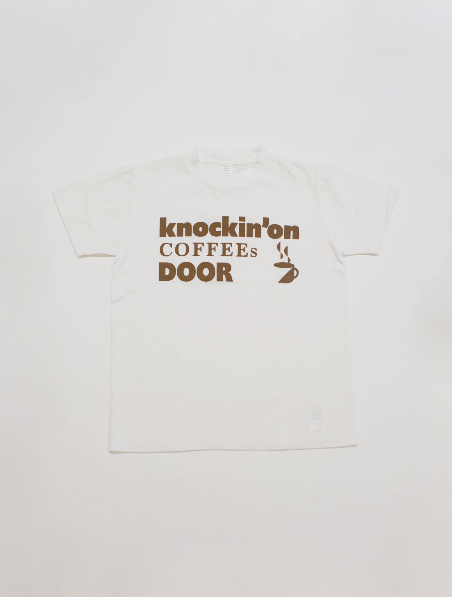 プリントTee "knockin' on coffees door" (Cafune)