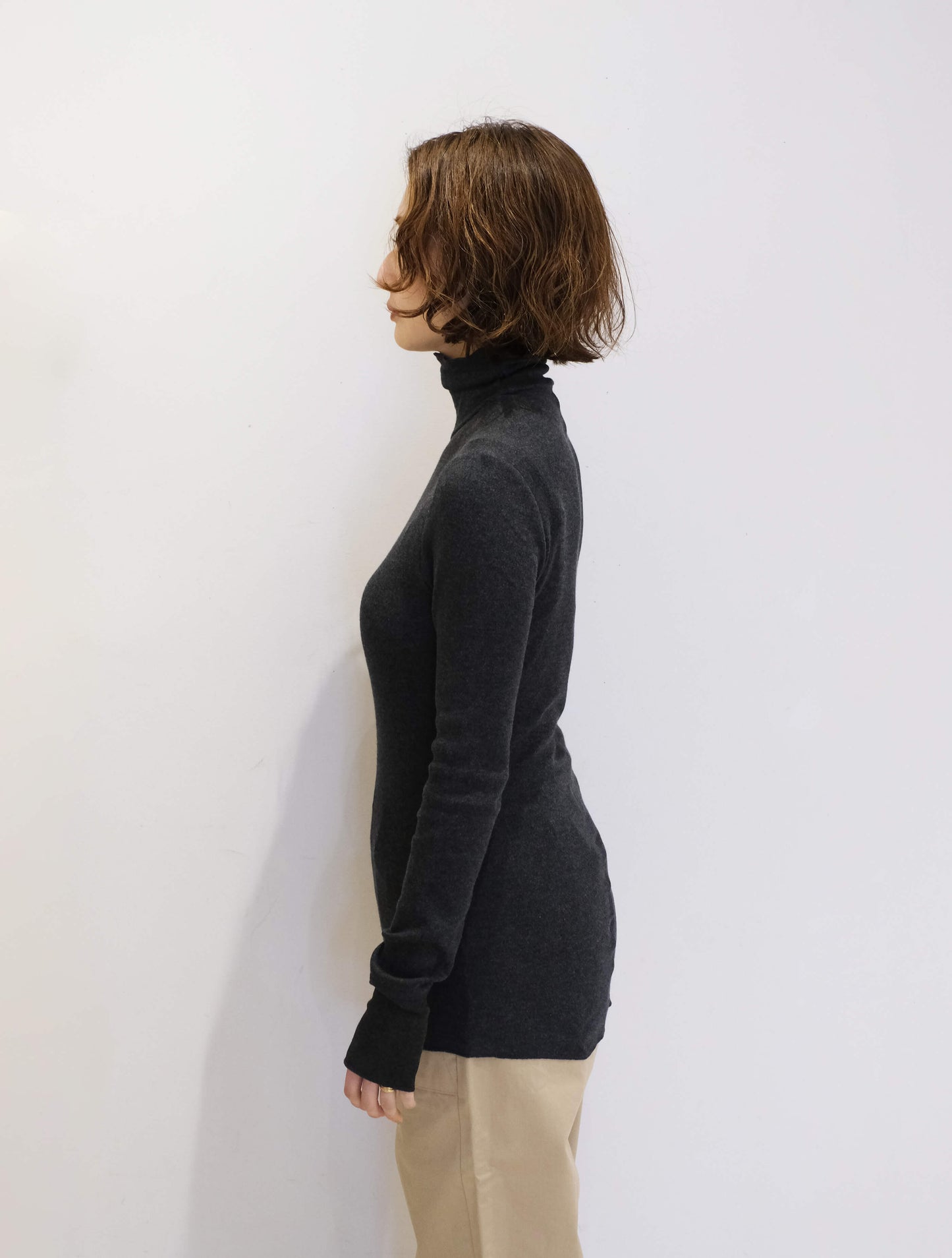 タイト ハイネック ロングT (1dozen)