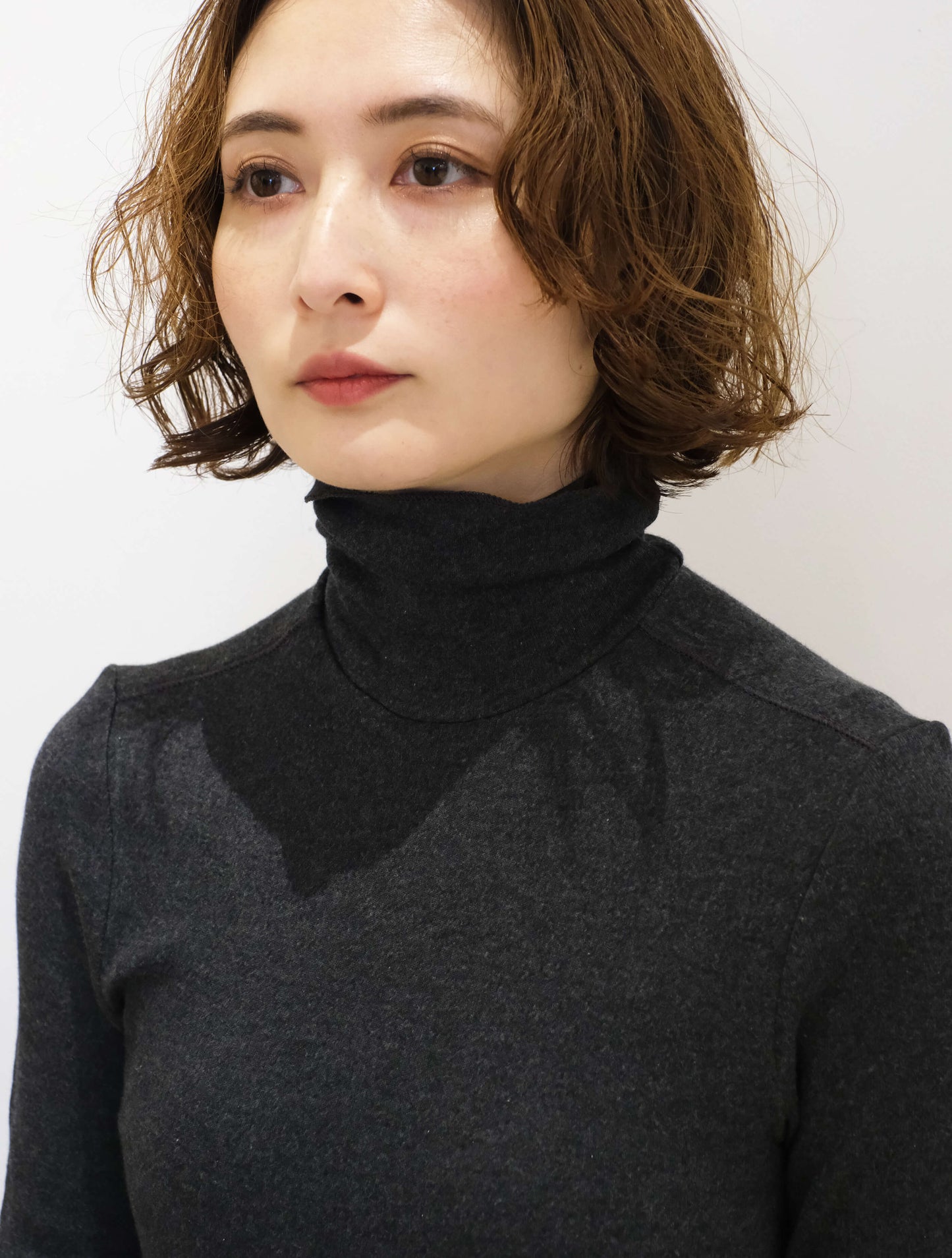 タイト ハイネック ロングT (1dozen)