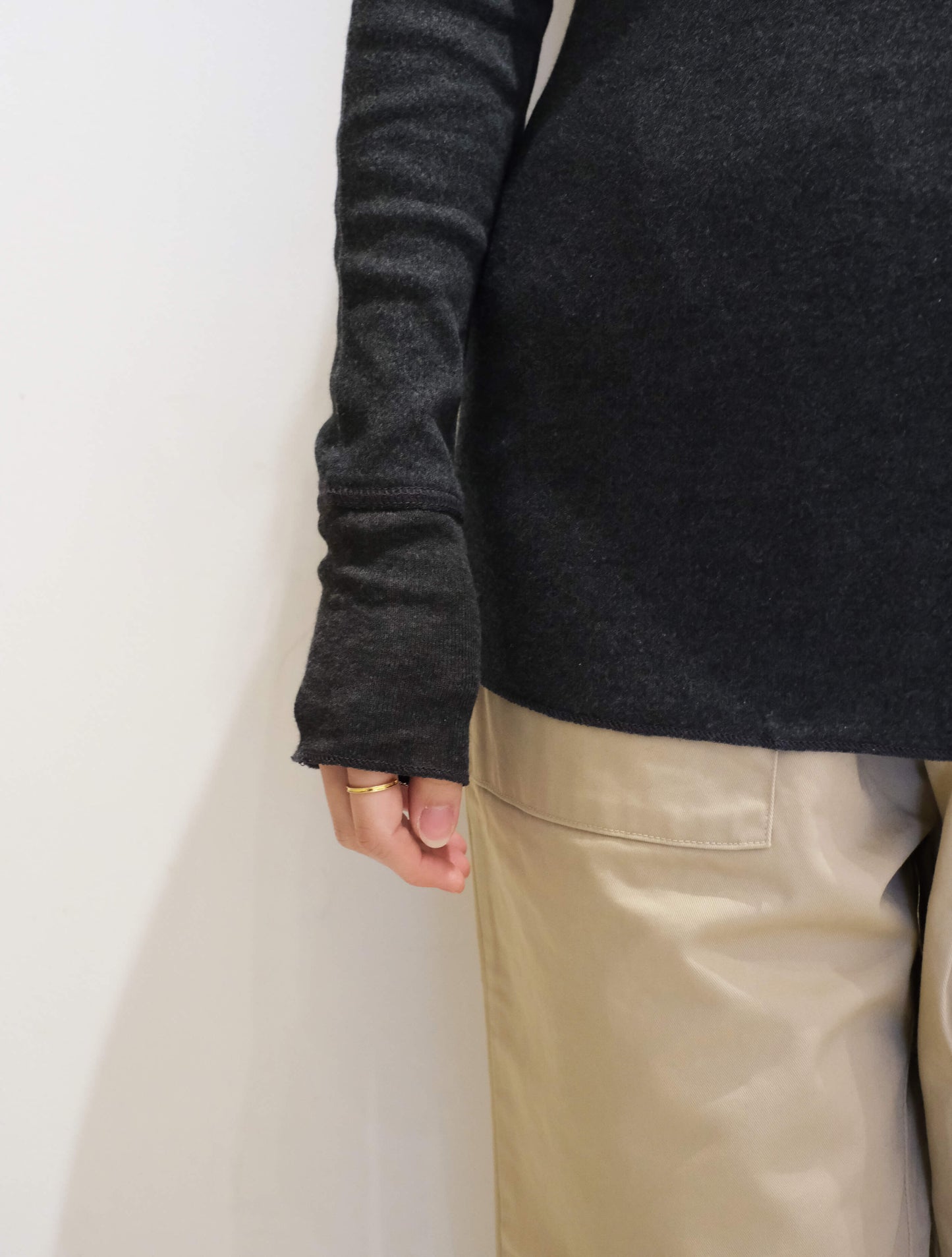 タイト ハイネック ロングT (1dozen)