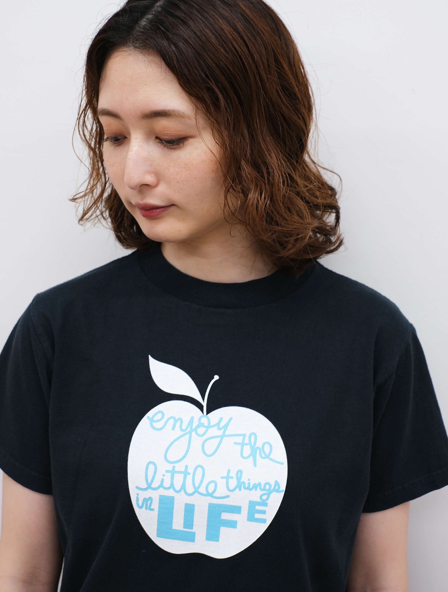 プリントTee "apple" (Cafune)