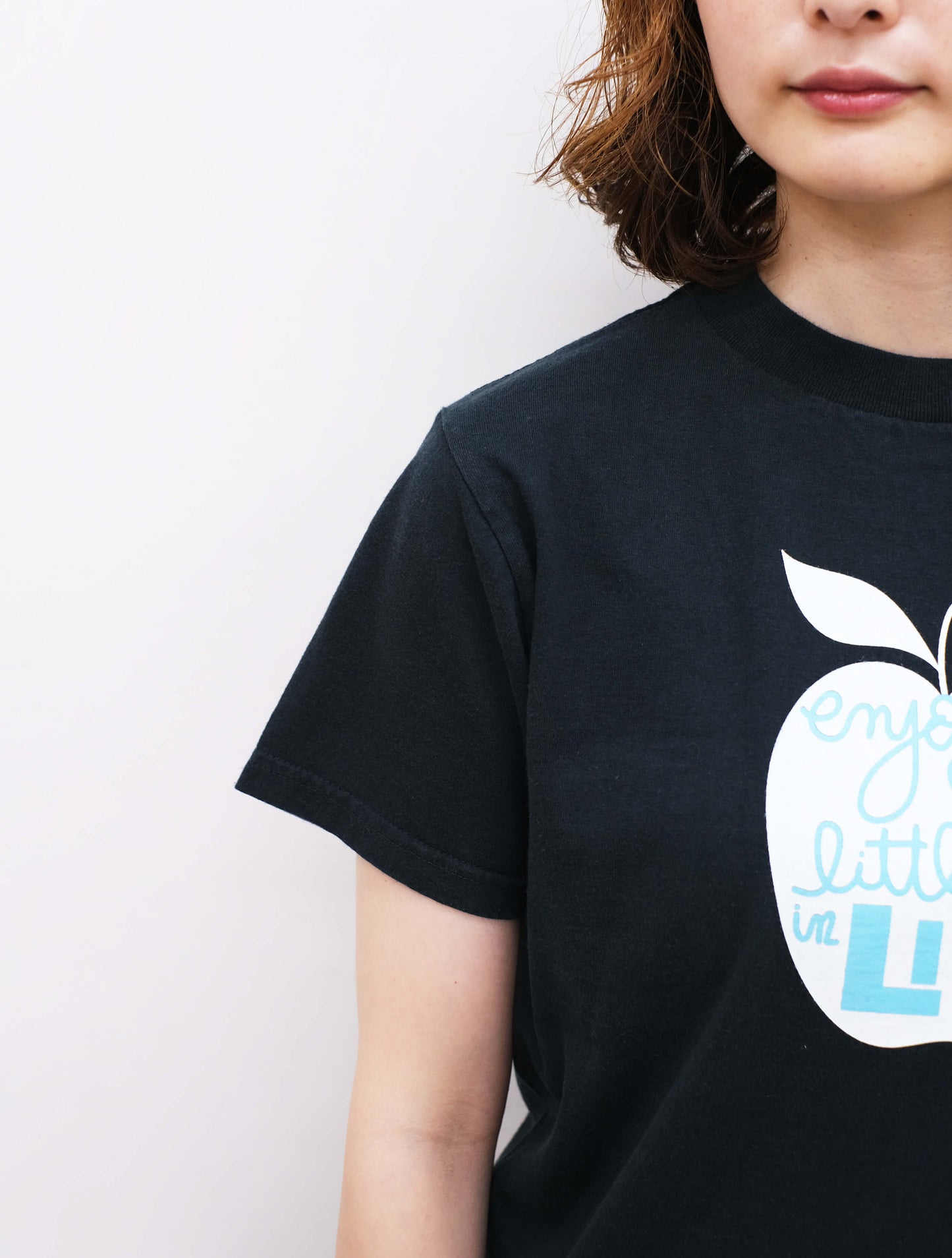 プリントTee "apple" (Cafune)