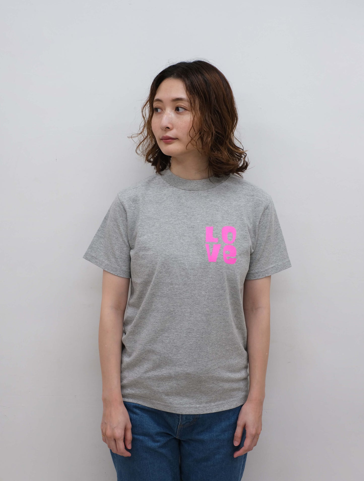 プリントTee "LOVE & PEACE" (Cafune)