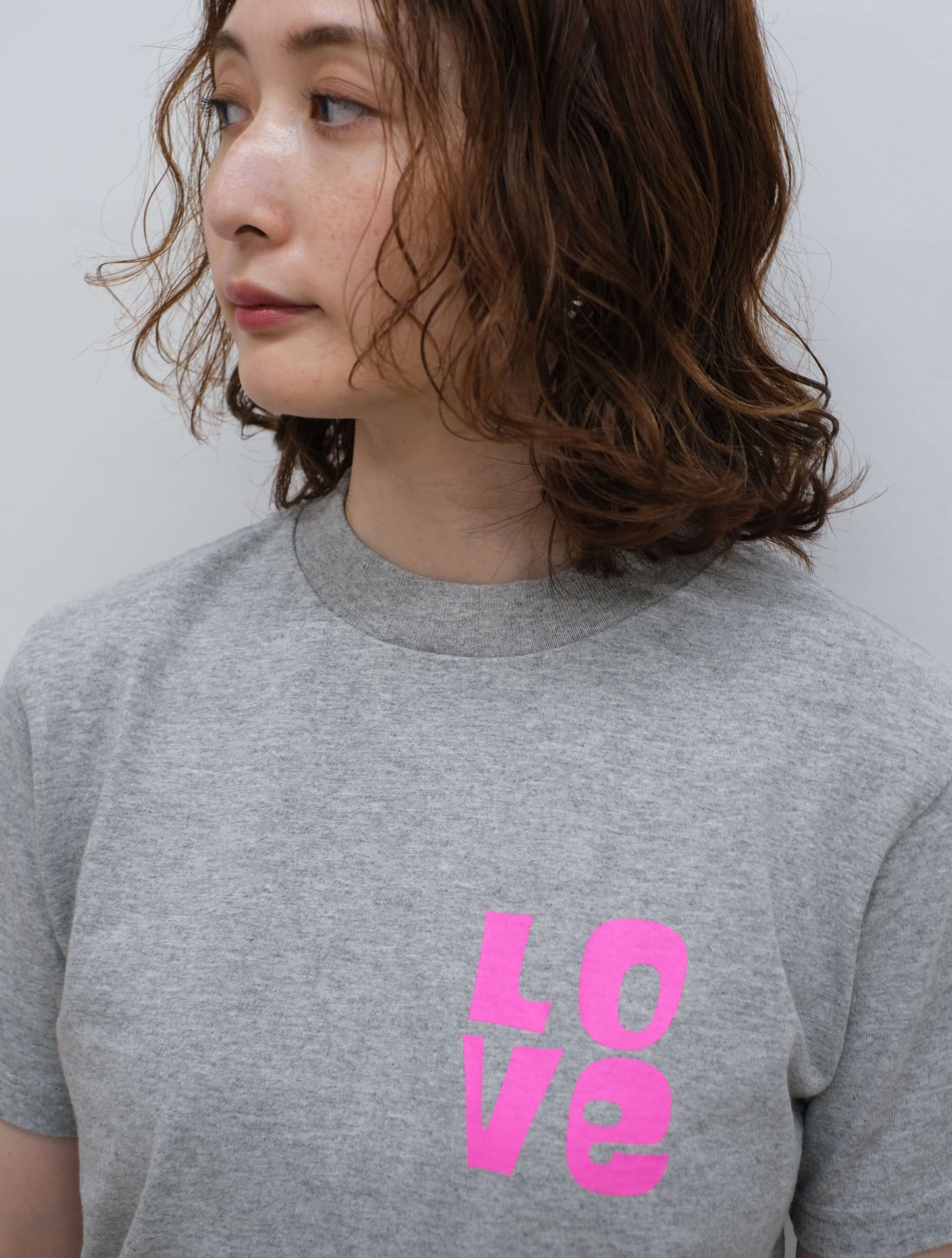プリントTee "LOVE & PEACE" (Cafune)