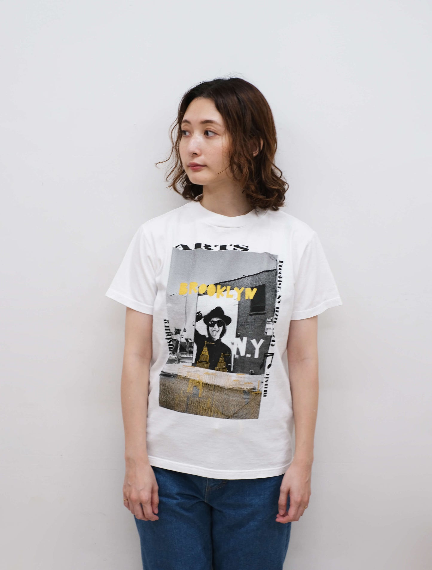 プリントTee "BROOKLYN" (Cafune)